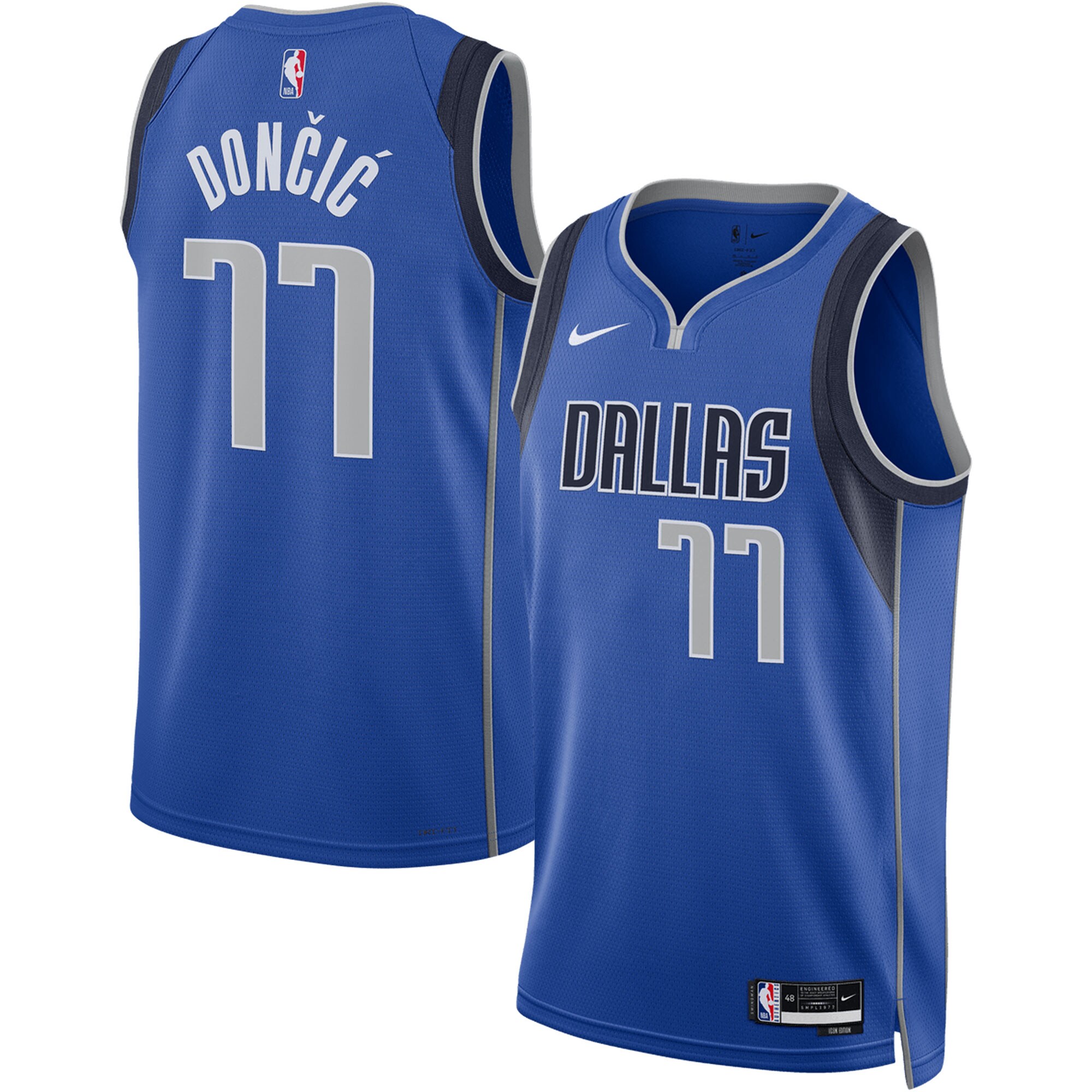 Luka Doncic Dallas Mavericks Nike Unisex Swingman Jersey - Association Edition - Royal - vstockx