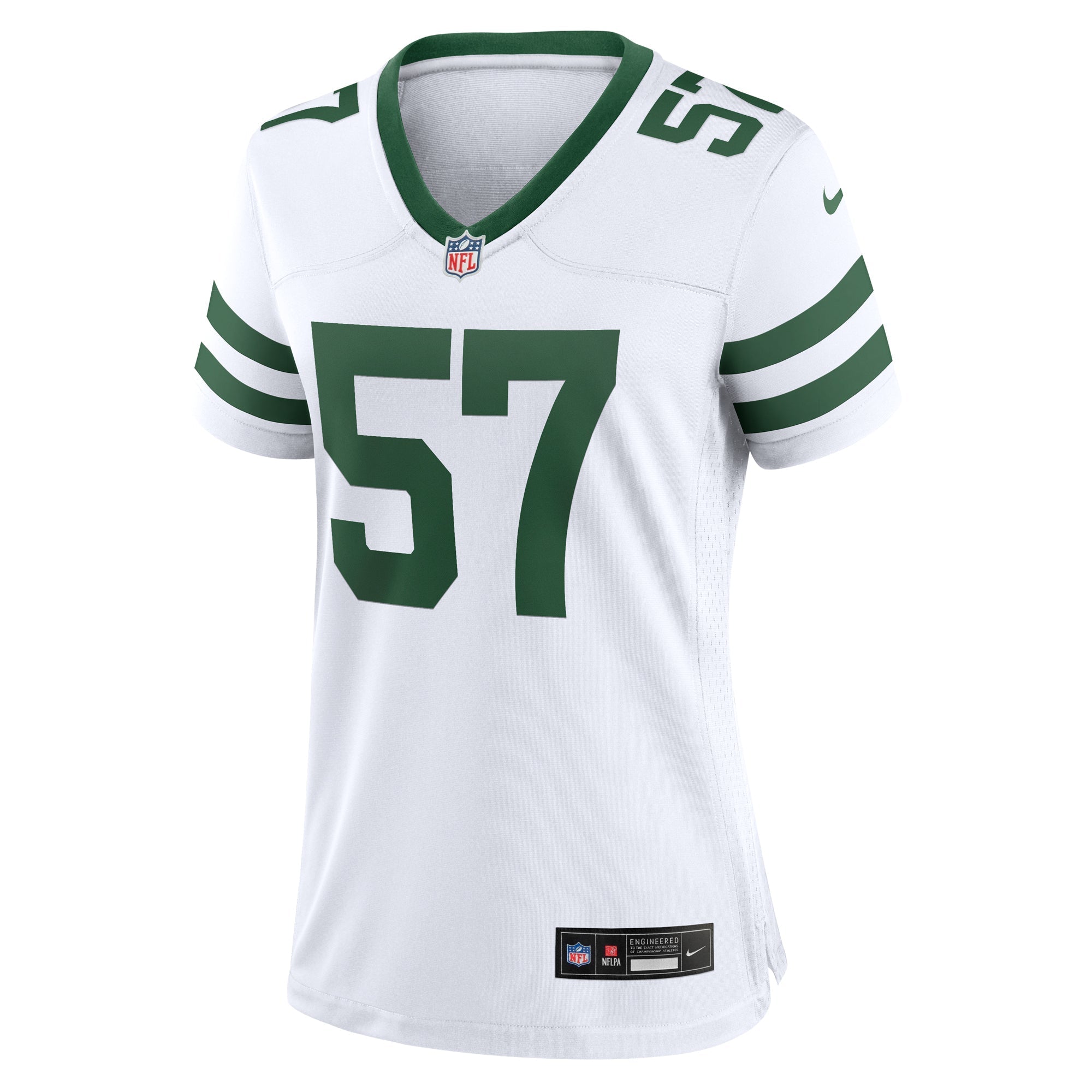 Women's Nike C.J. Mosley White New York Jets Legacy Player Game Jersey - vstockx