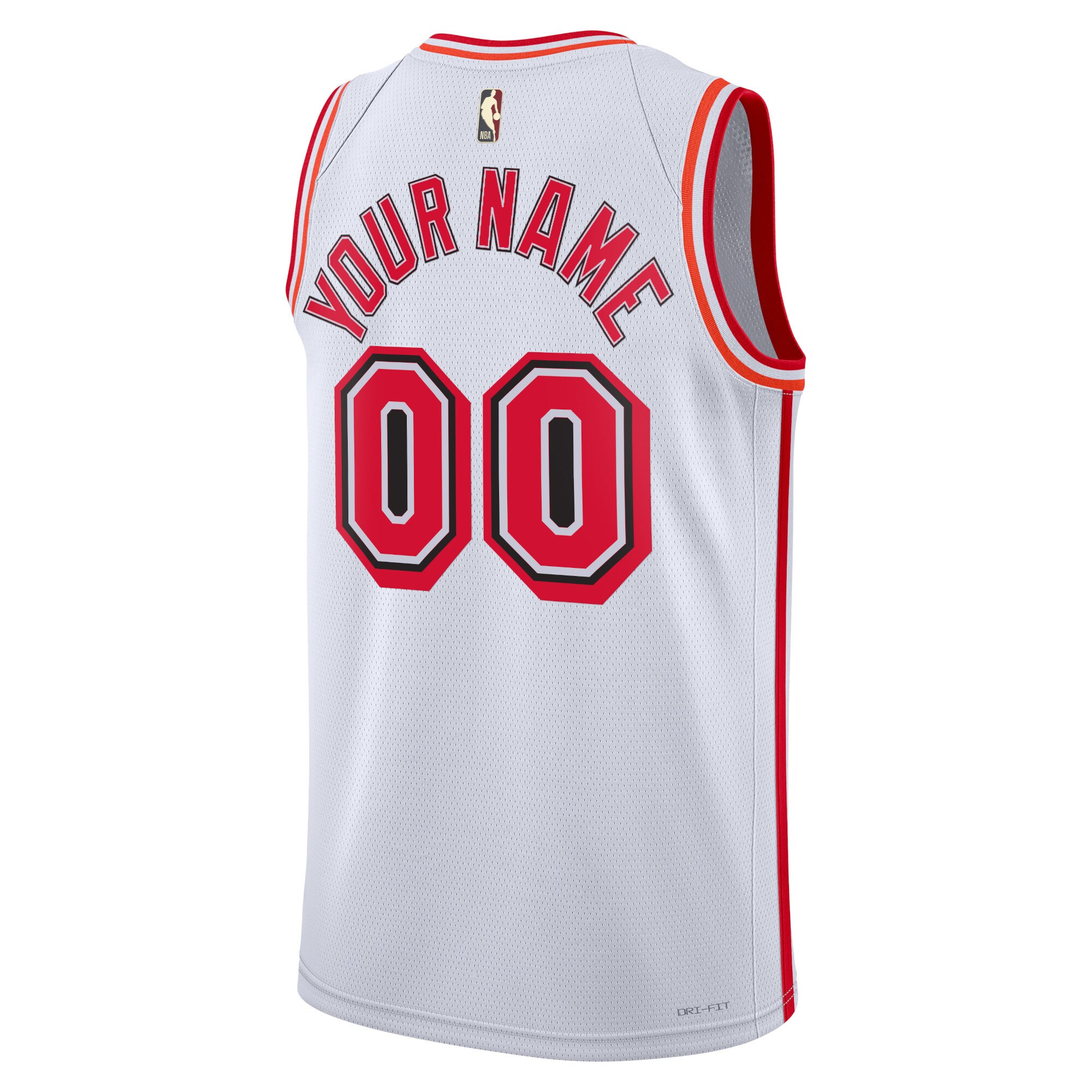 Miami Heat Nike Unisex 2022/23 Custom Swingman Jersey - Classic Edition - White - vstockx