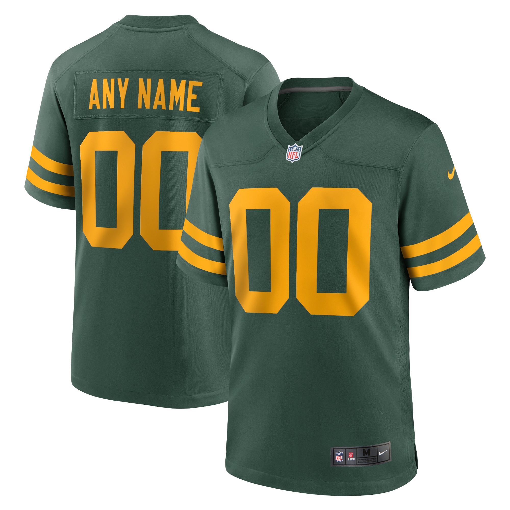 Green Bay Packers Nike Alternate Custom Jersey - Green - vstockx