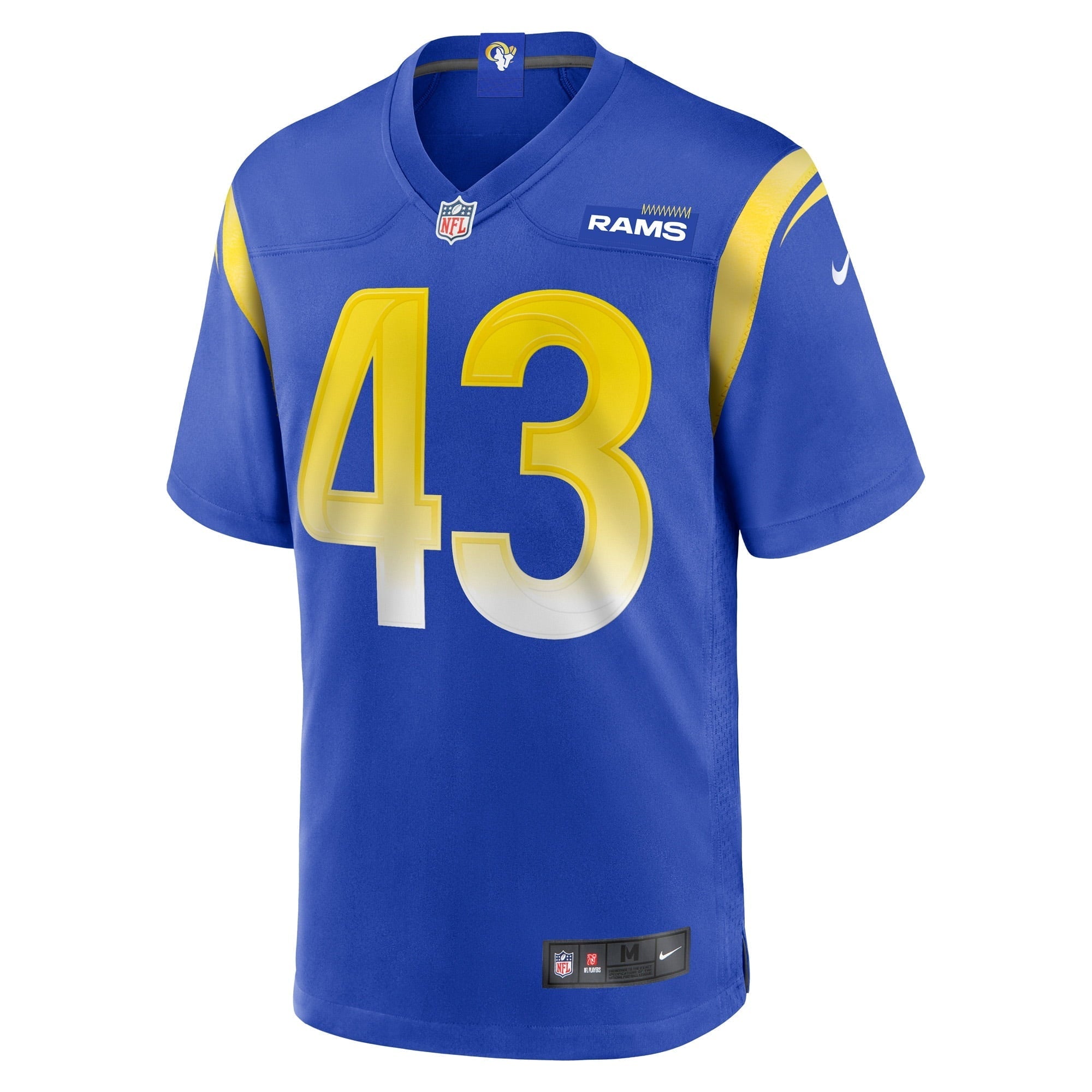 Men's Nike Jake Gervase Royal Los Angeles Rams Game Player Jersey - vstockx