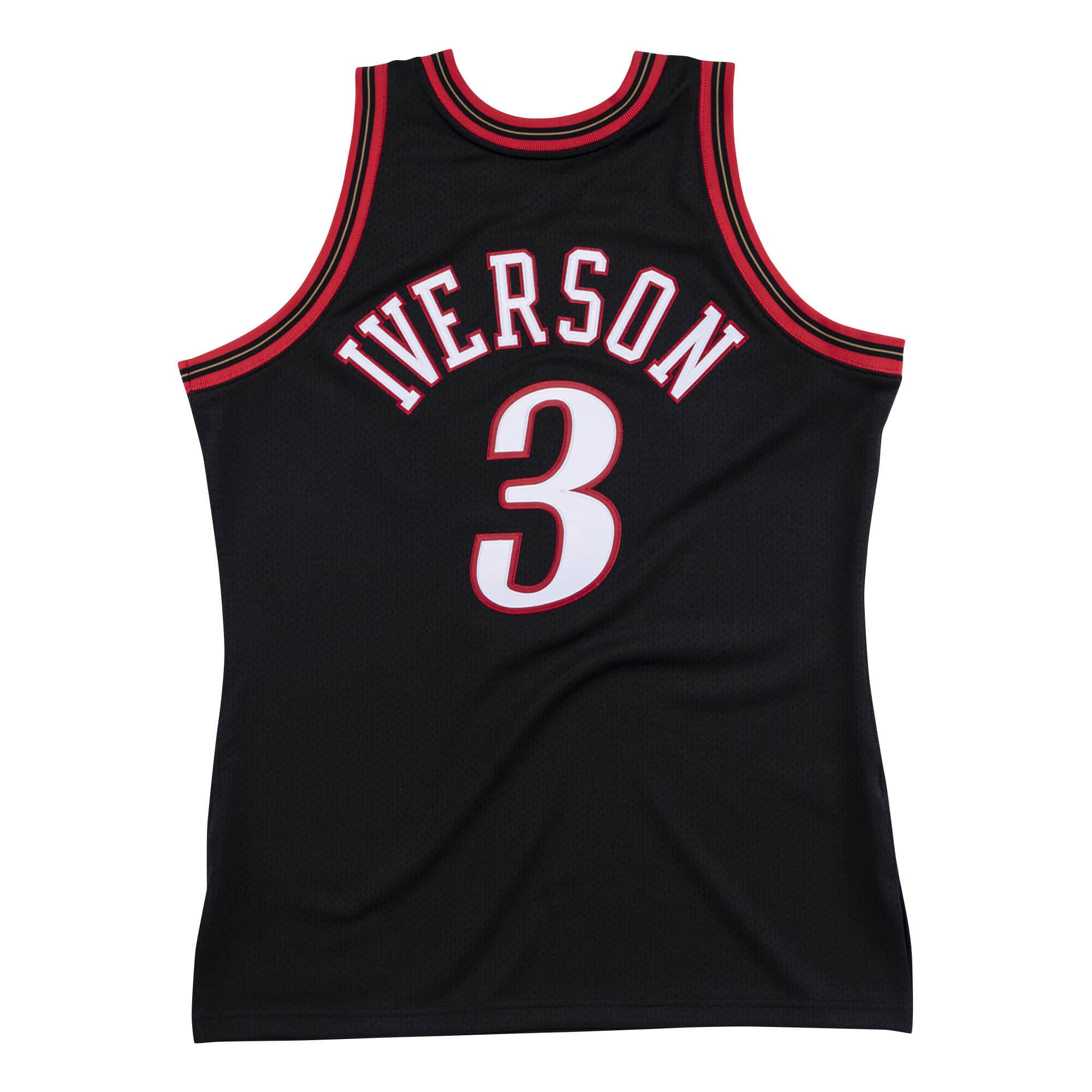 Authentic Allen Iverson Philadelphia 76ers Road 1997-98 Jersey - vstockx