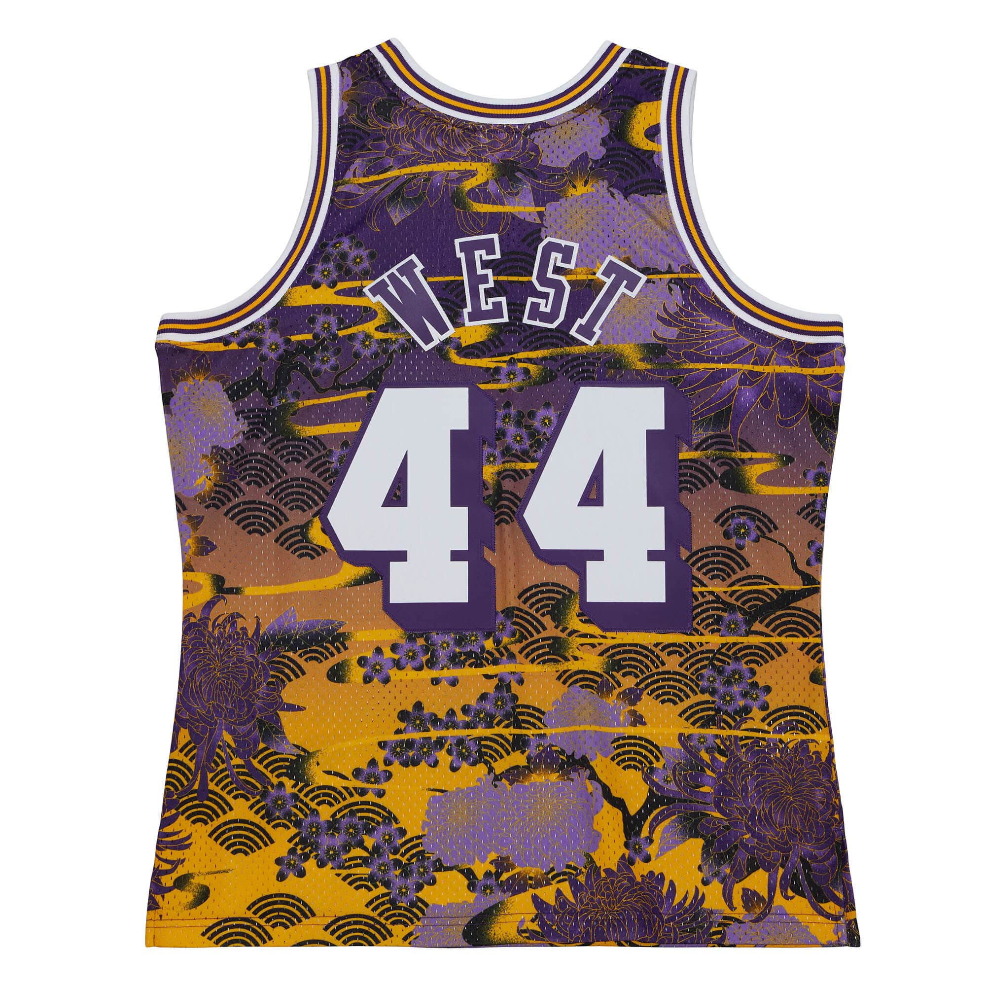 Asian Heritage Swingman Jerry West Los Angeles Lakers 1971-72 Jersey 5.0 - vstockx
