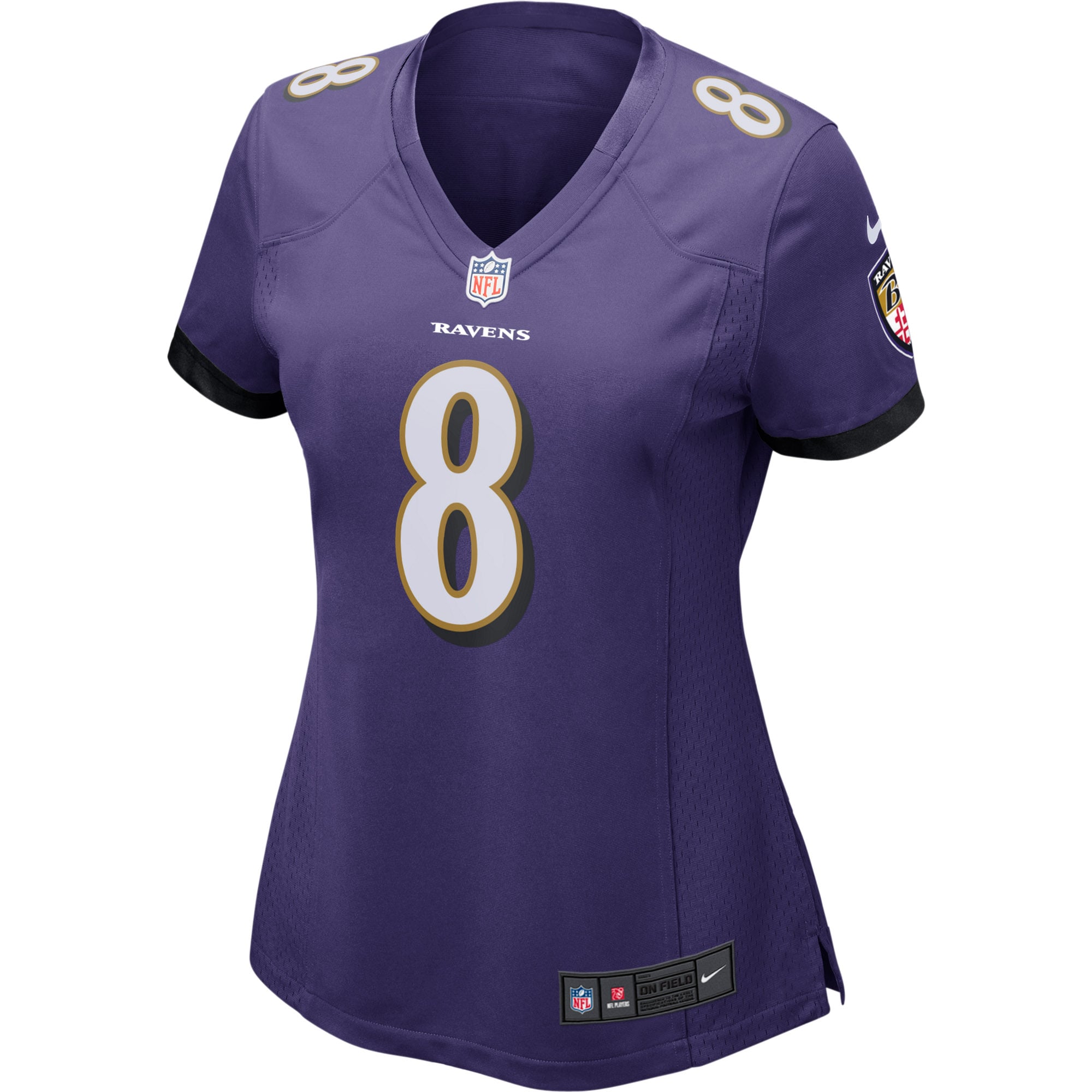Lamar Jackson Baltimore Ravens Nike Women's Game Player Jersey - Purple - vstockx