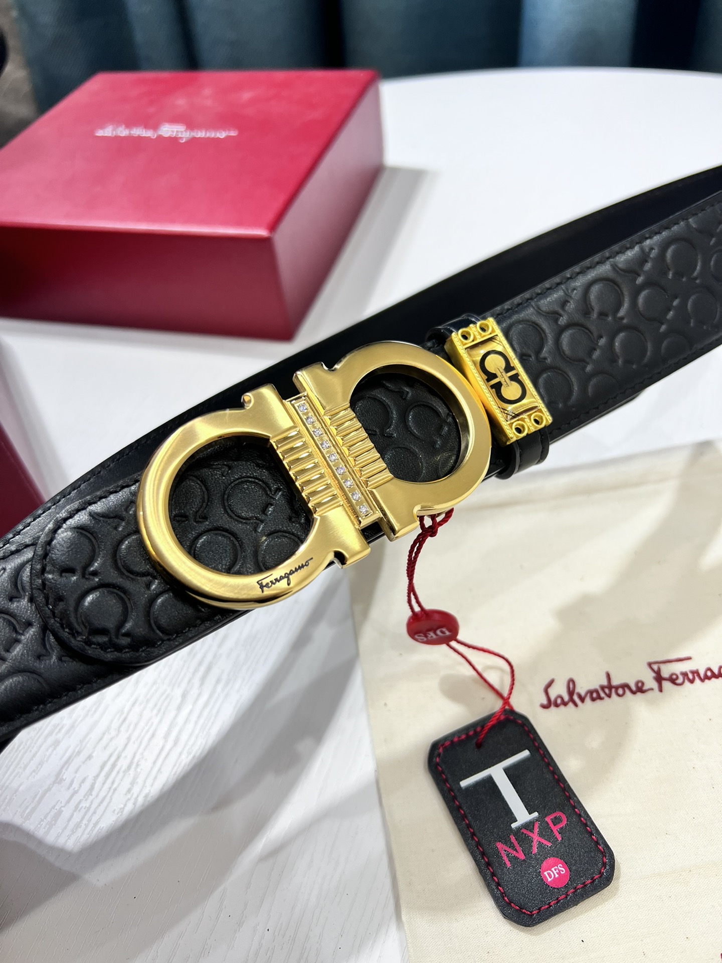 Streetwear Belt Ferragamo 319645 size:3.5cm - vstockx