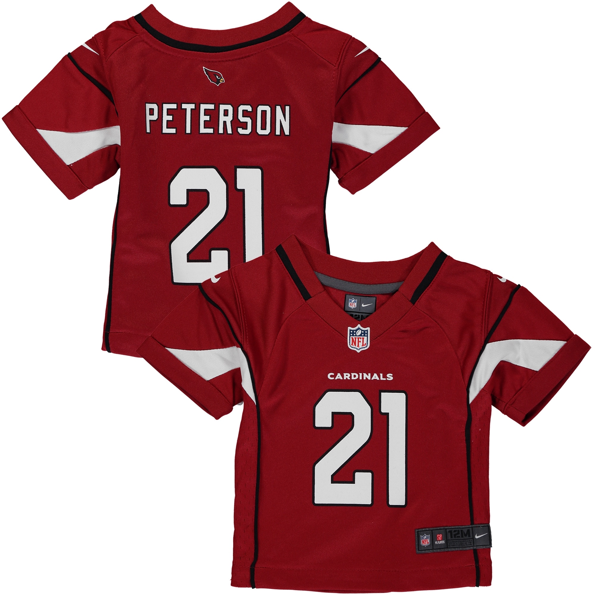 Patrick Peterson Arizona Cardinals Nike Infant Team Color Game Jersey - Cardinal - vstockx