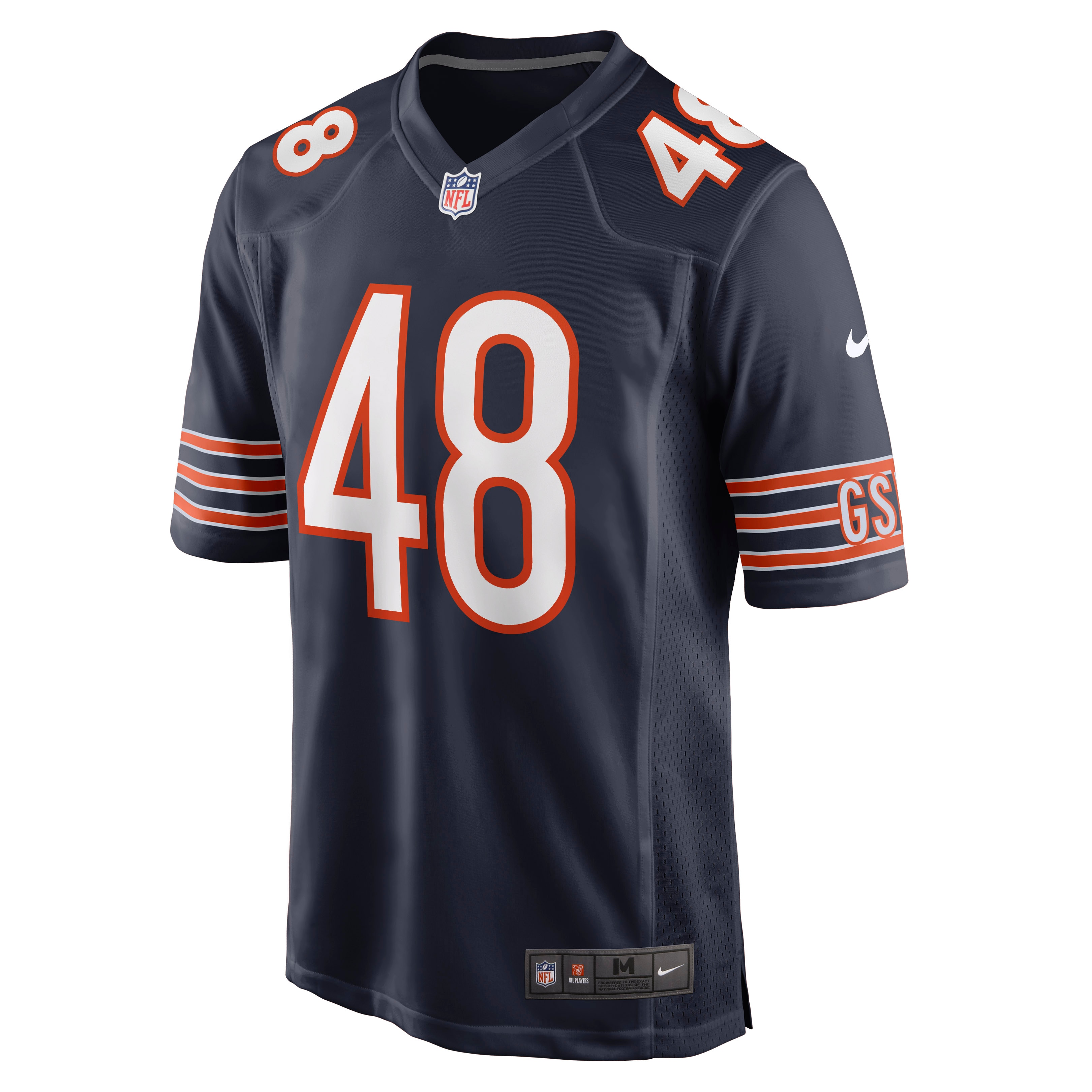 Patrick Scales Chicago Bears Nike Game Jersey - Navy - vstockx