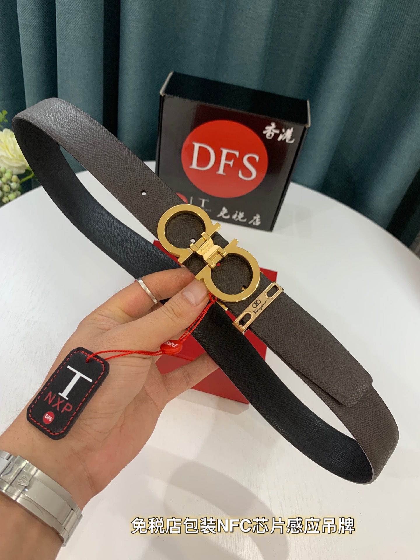 Streetwear Belt Ferragamo 319452 size:3.5cm - vstockx