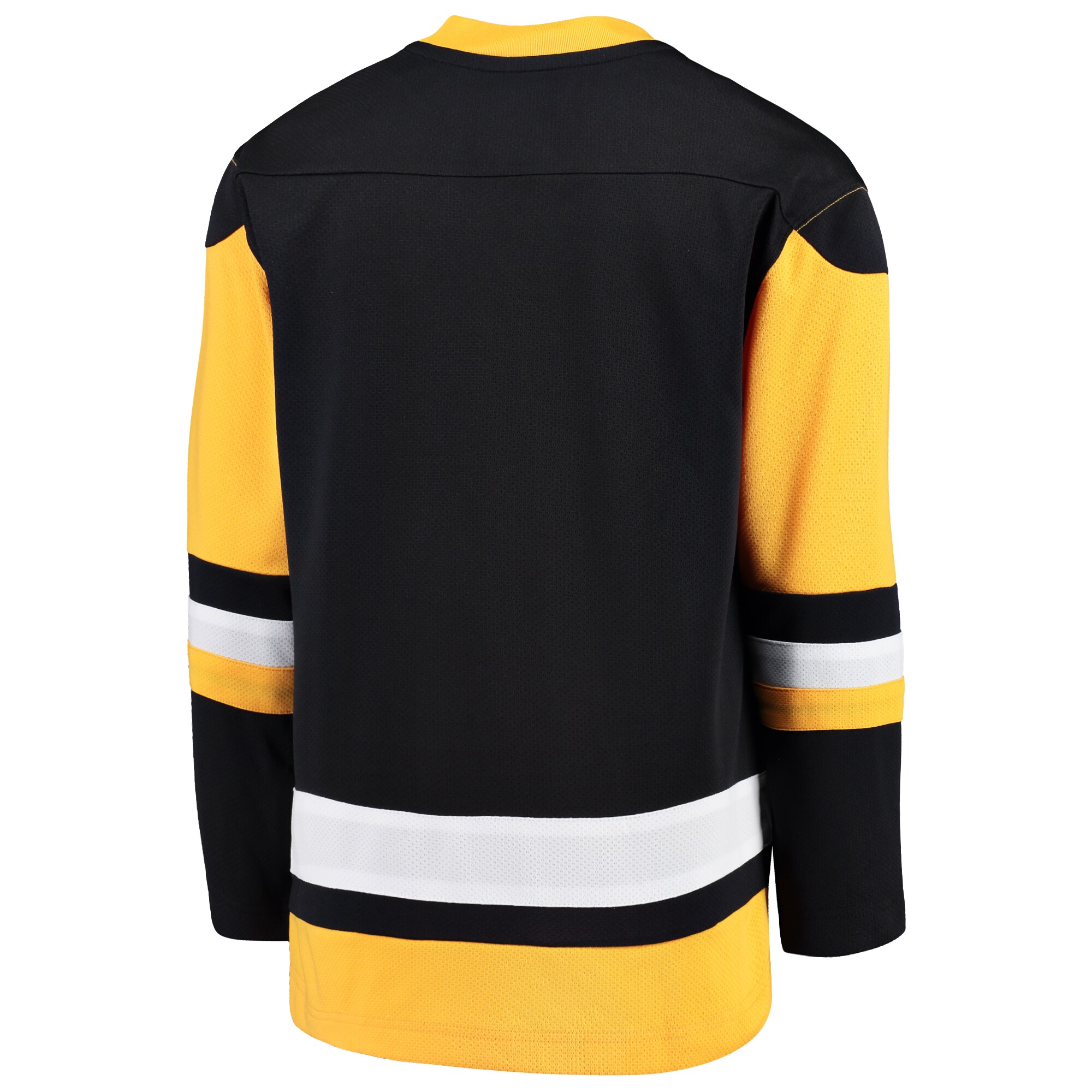 Pittsburgh Penguins Fanatics Branded Youth Home Replica Blank Jersey - Black - vstockx