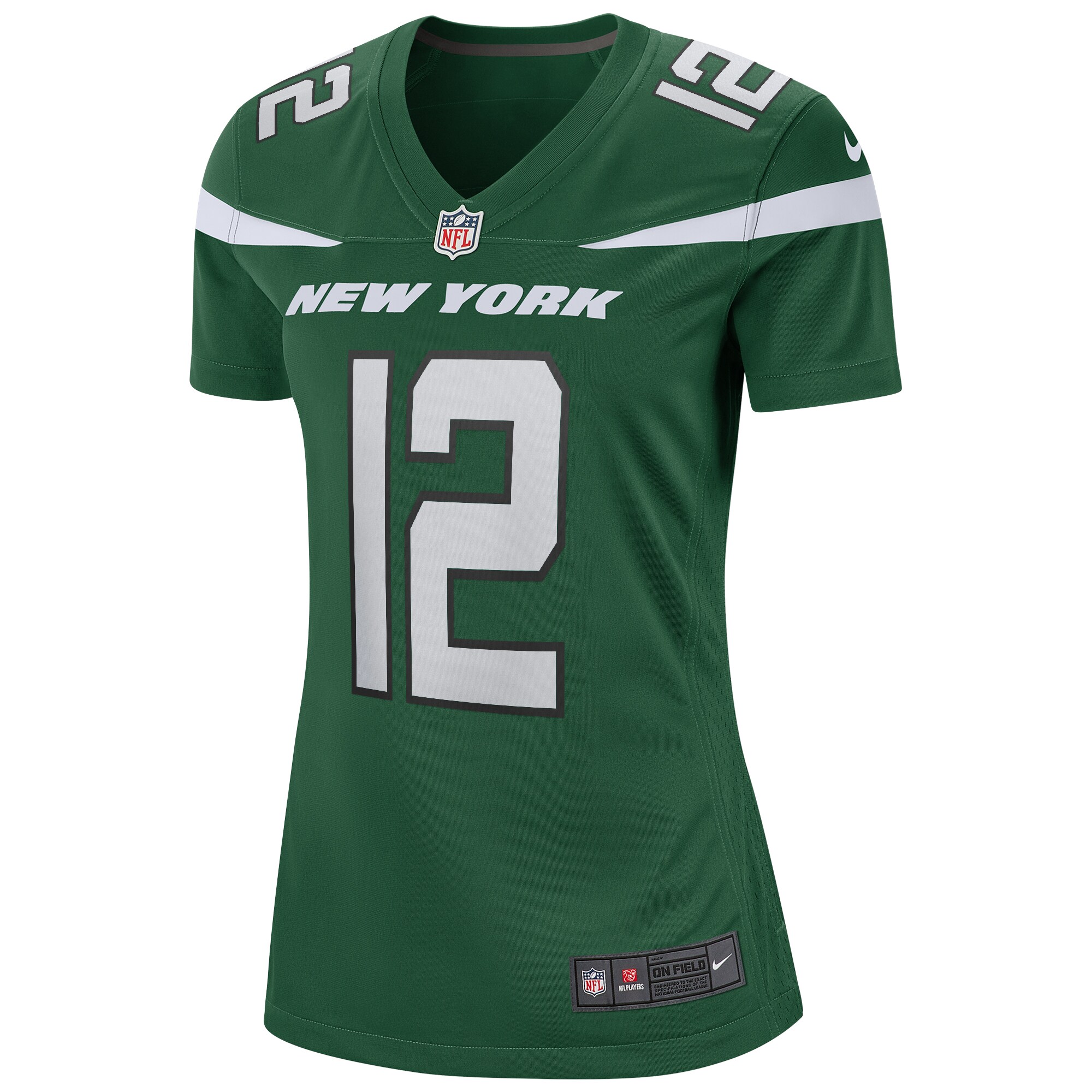 Joe Namath New York Jets Nike Women's Game Retired Player Jersey - Gotham Green - vstockx