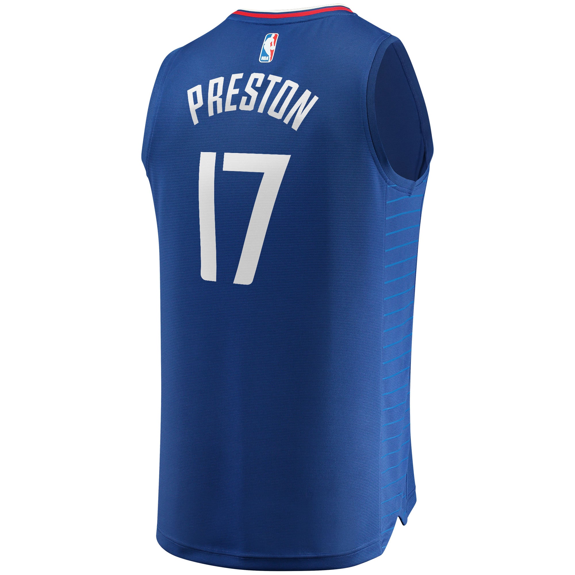 Jason Preston LA Clippers Fanatics Branded 2021/22 Fast Break Replica Jersey - Icon Edition - Royal - vstockx