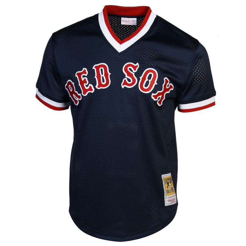 Men's Ted Williams Boston Red Sox Authentic Batting Practice Jersey By Mitchell And Ness - vstockx