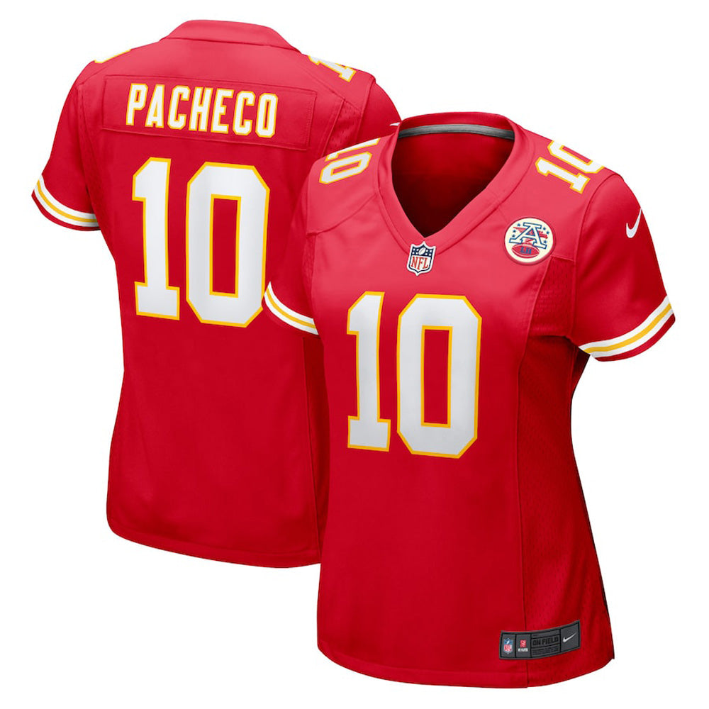 Women's Kansas City Chiefs Isiah Pacheco Game Jersey - Red - vstockx