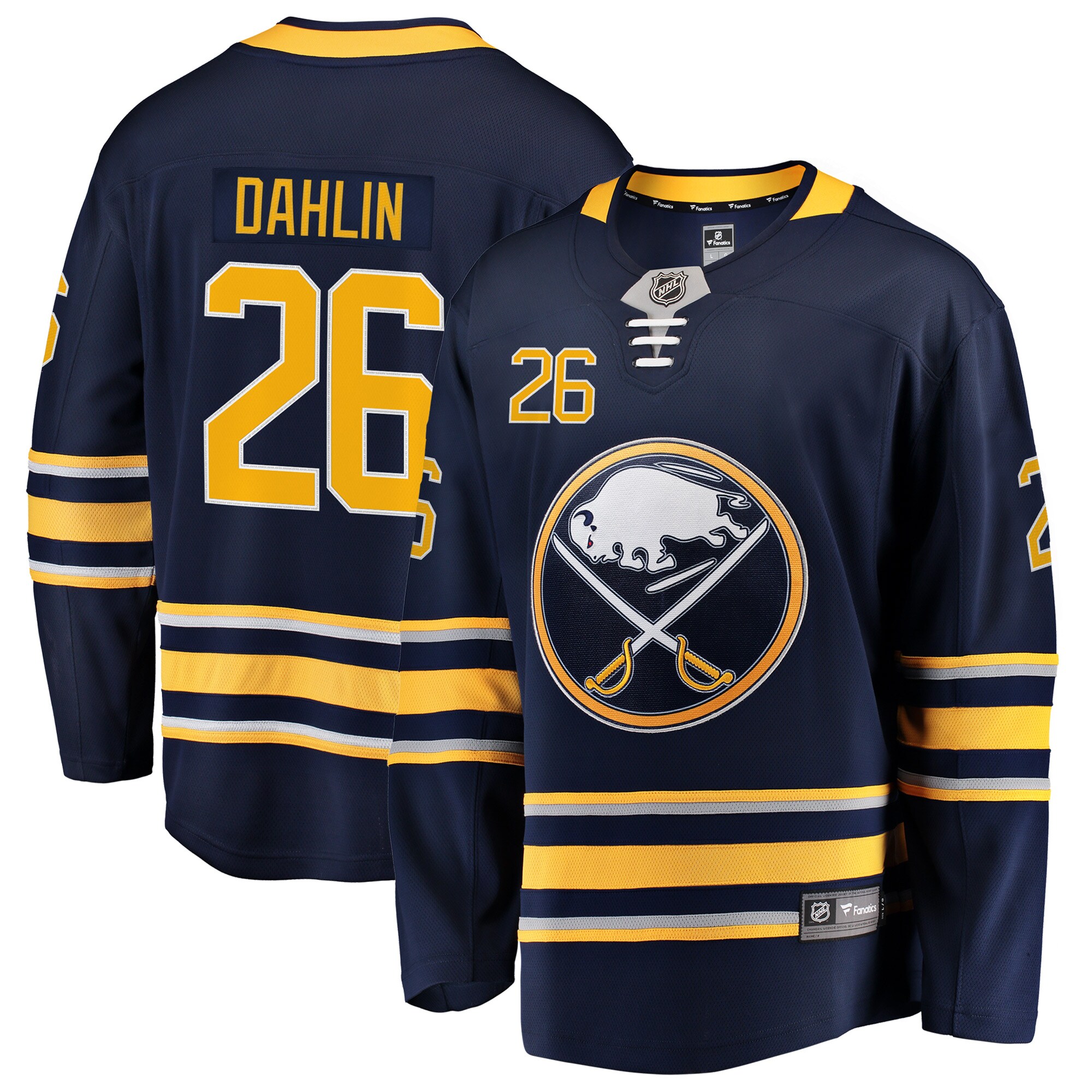 Rasmus Dahlin Buffalo Sabres Fanatics Branded Premier Breakaway Player Jersey - Navy - vstockx