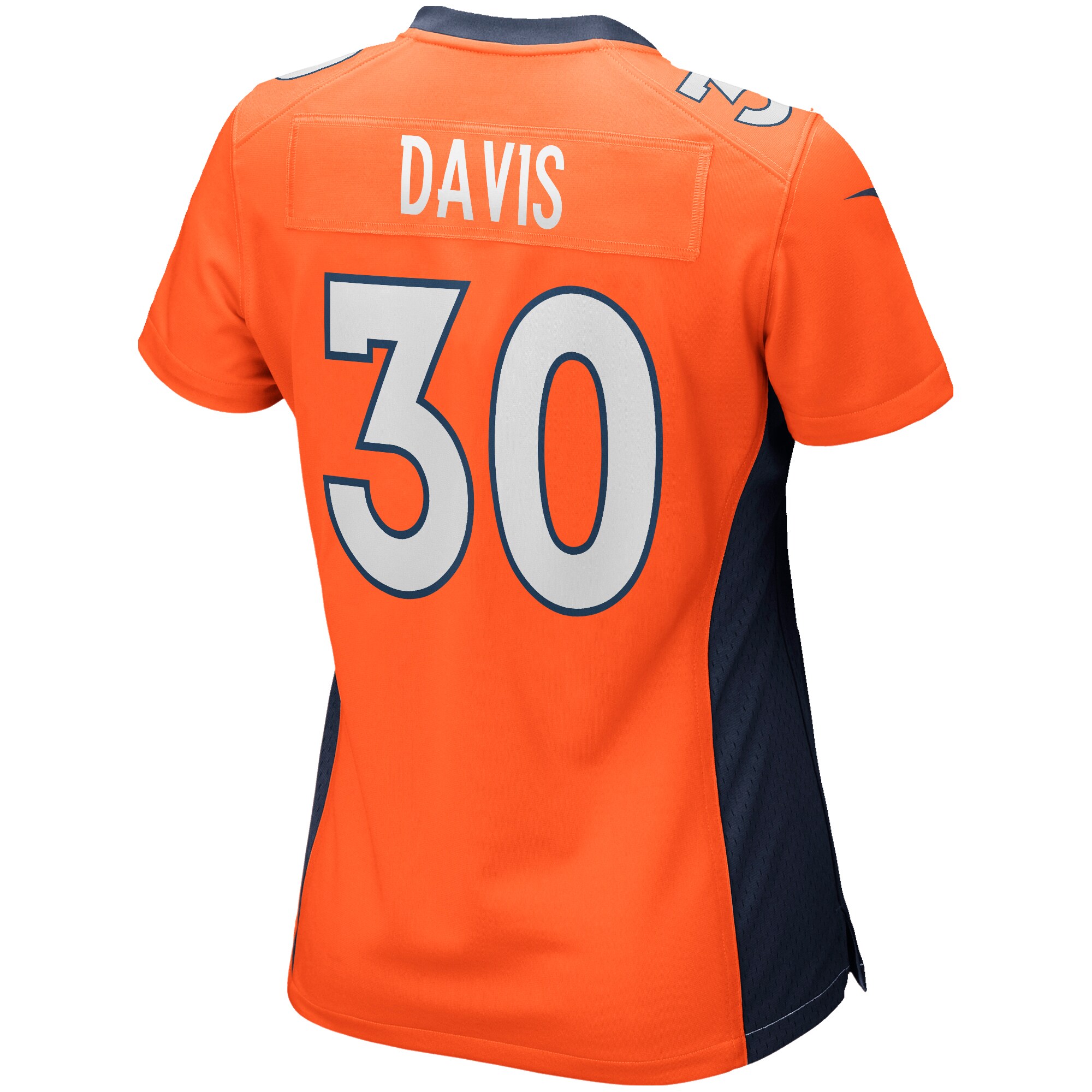 Terrell Davis Denver Broncos Nike Women's Game Retired Player Jersey - Orange - vstockx