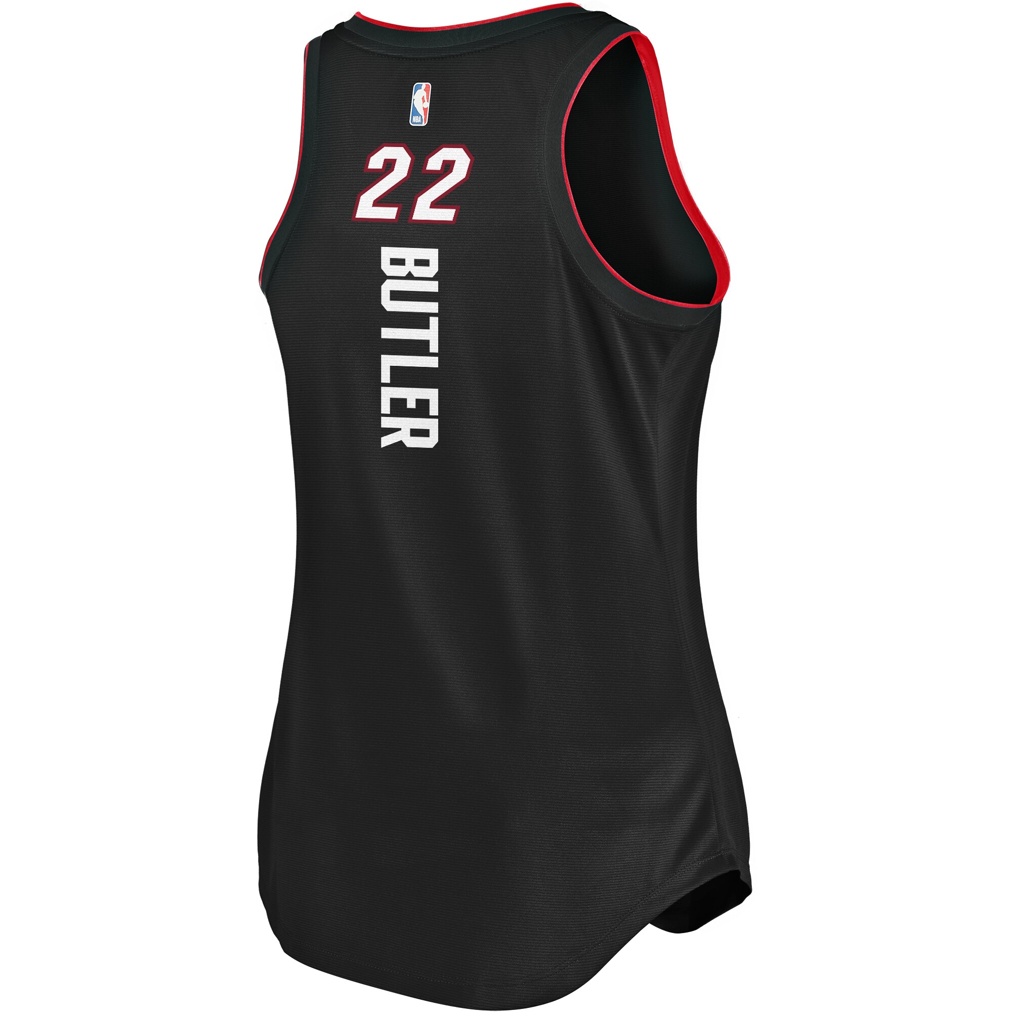 Jimmy Butler Miami Heat Fanatics Branded Women's 2019/20 Fast Break Team Tank Jersey - Icon Edition - Black - vstockx