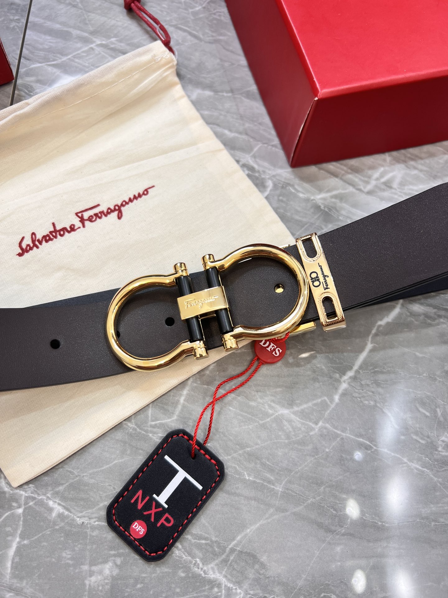 Streetwear Belt Ferragamo 319947 size:3.5cm - vstockx