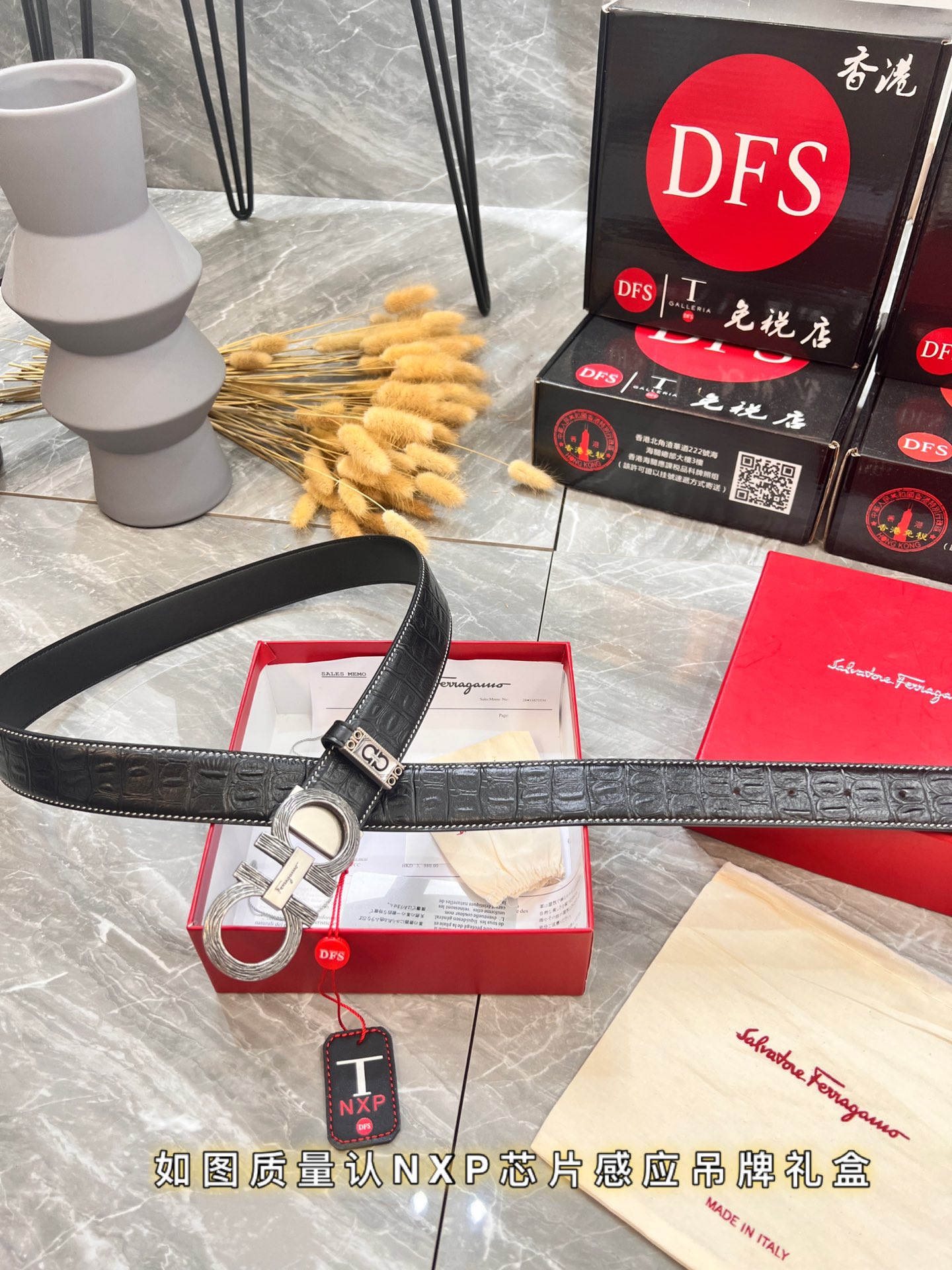 Streetwear Belt Ferragamo 319989 size:3.5cm - vstockx