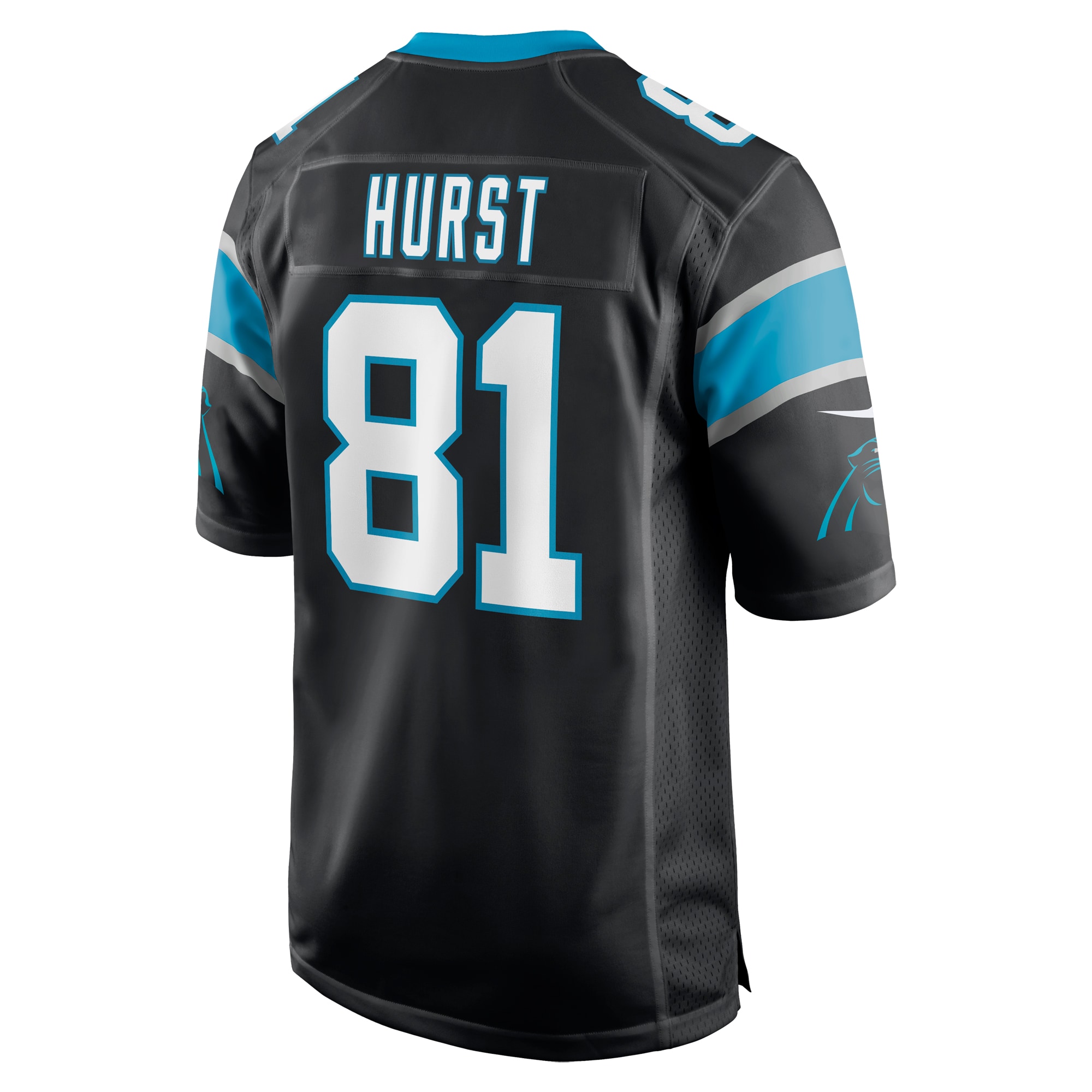 Hayden Hurst Carolina Panthers Nike Game Player Jersey - Black - vstockx