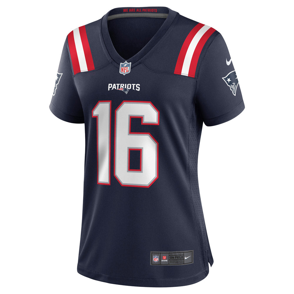 Women's New England Patriots Jakobi Meyers Game Jersey Navy - vstockx