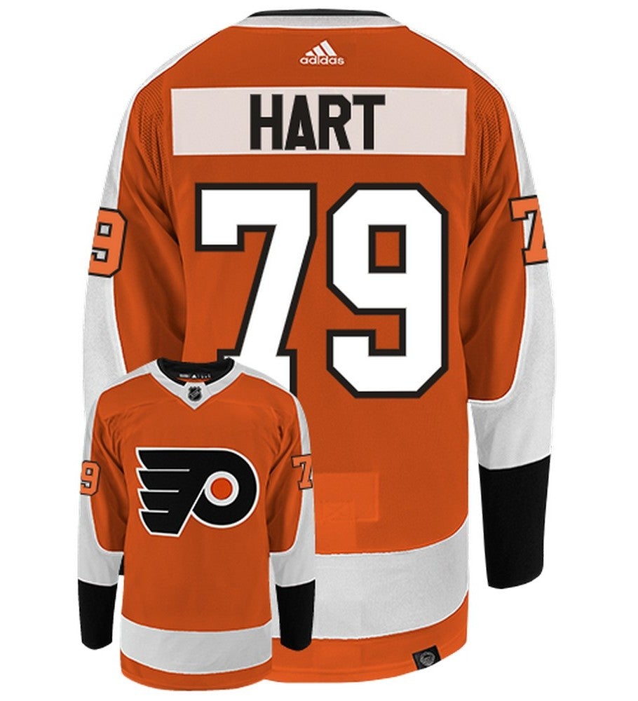 Carter Hart Philadelphia Flyers Adidas Primegreen Authentic NHL Hockey Jersey - vstockx