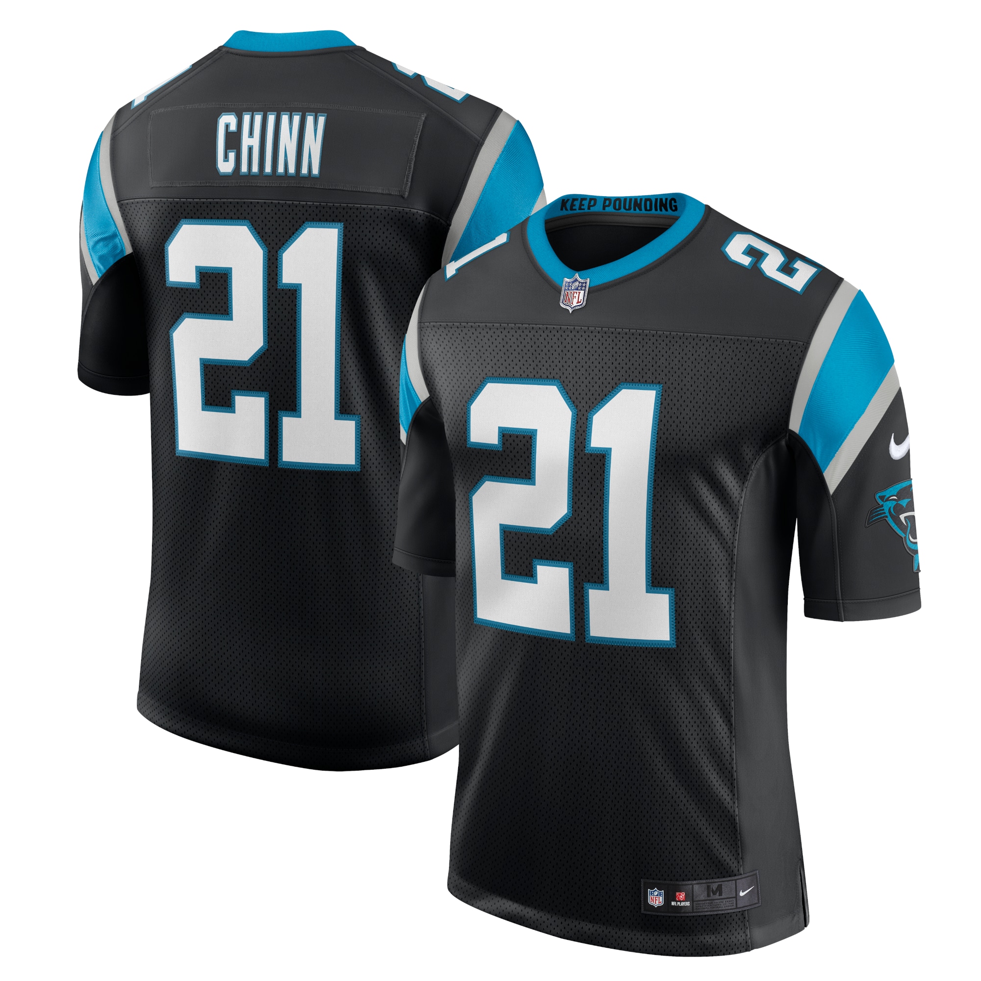 Jeremy Chinn Carolina Panthers Nike Vapor Limited Jersey - Black - vstockx