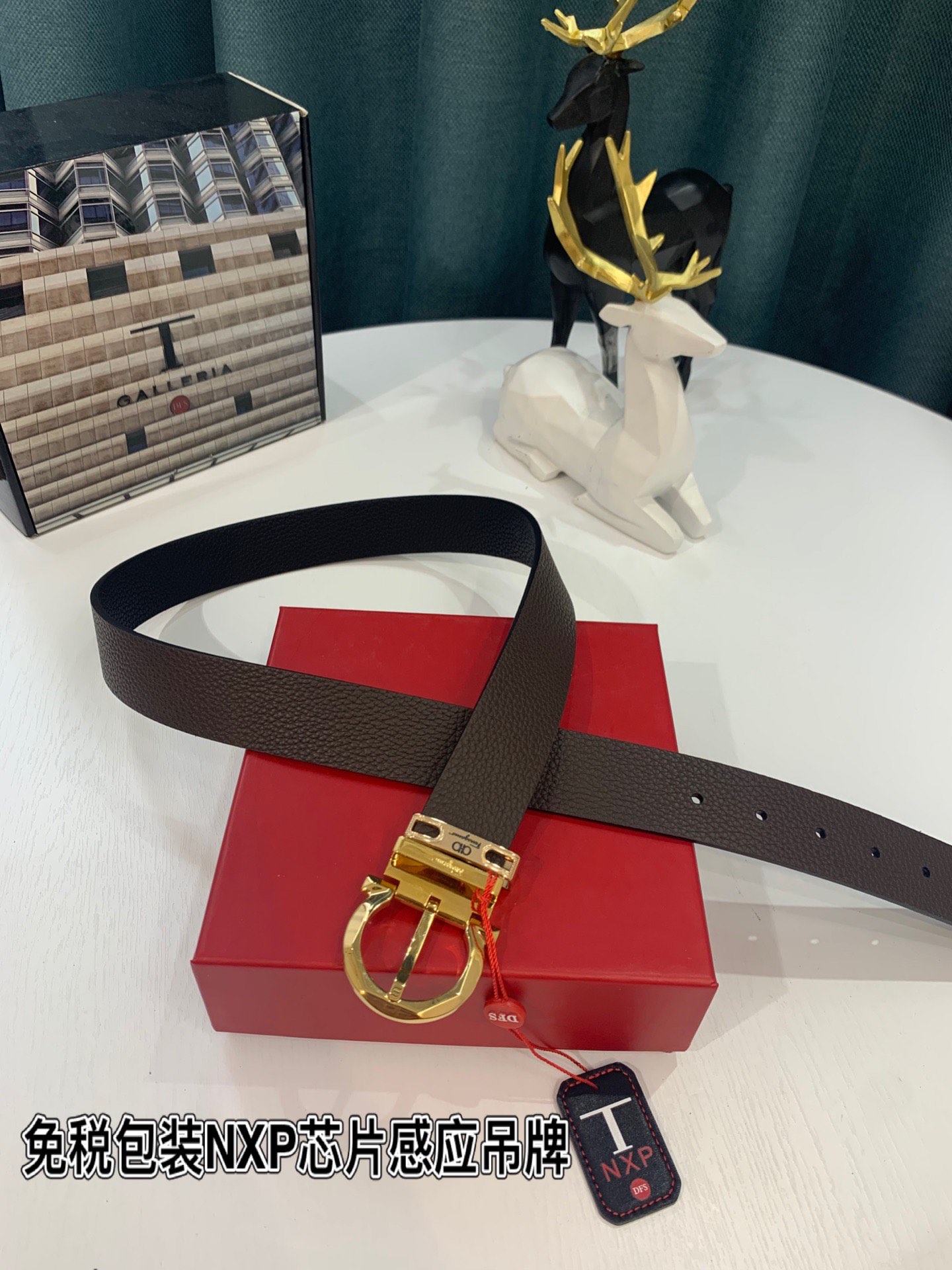 Streetwear Belt Ferragamo 319204 size:3.5cm - vstockx