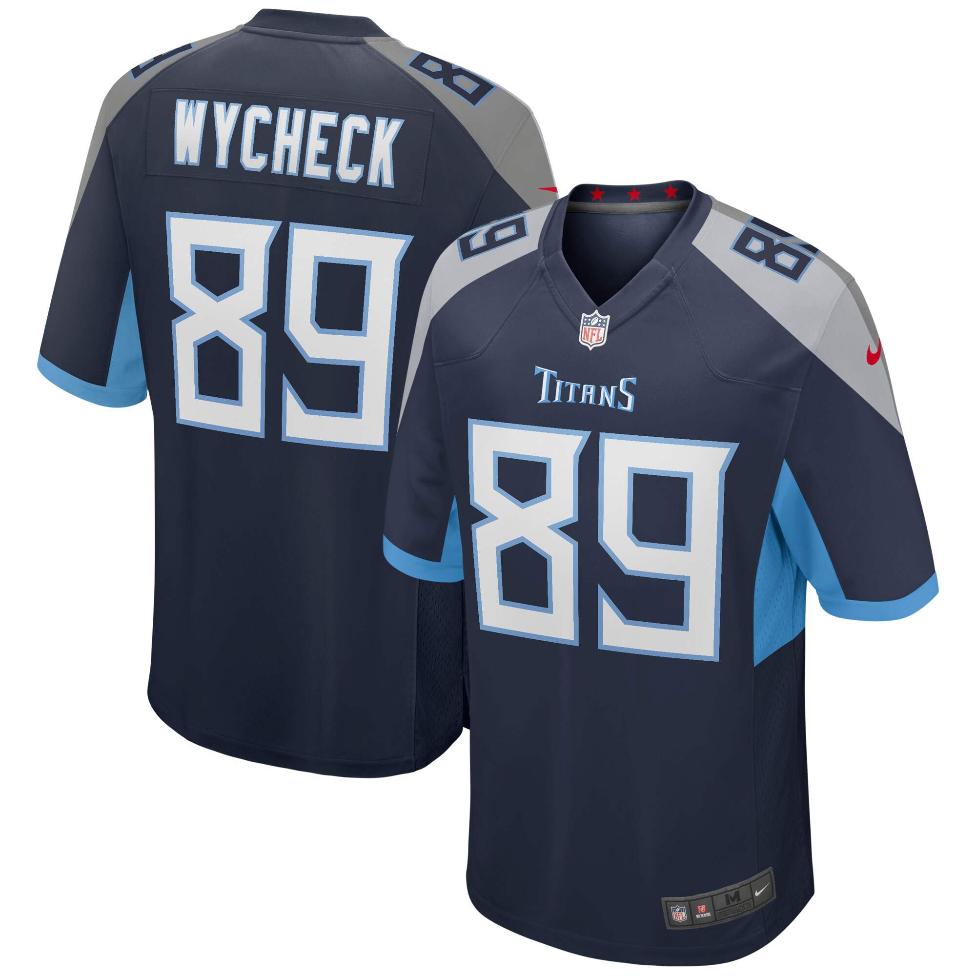 Frank Wycheck Tennessee Titans Nike Game Retired Player Jersey - Navy - vstockx