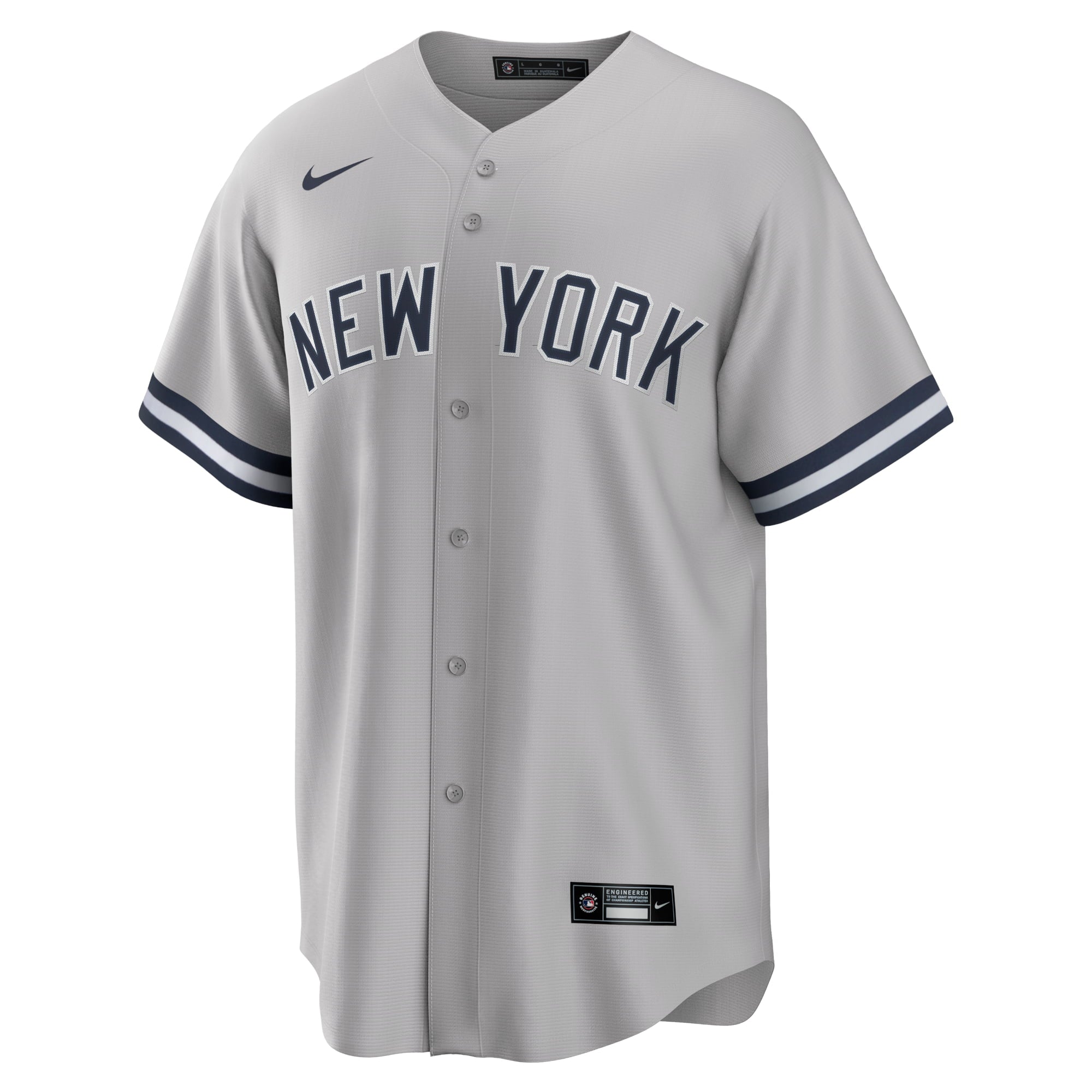 Men's Nike Gerrit Cole Gray New York Yankees Road Replica Player Name Jersey - vstockx