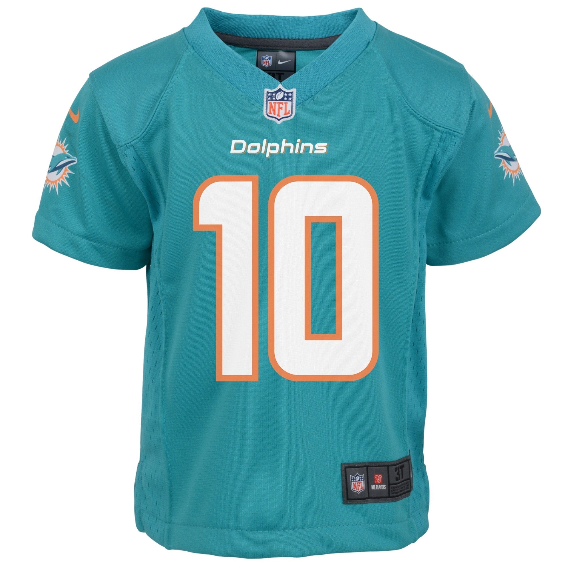 Preschool Nike Tyreek Hill Aqua Miami Dolphins Game Jersey - vstockx