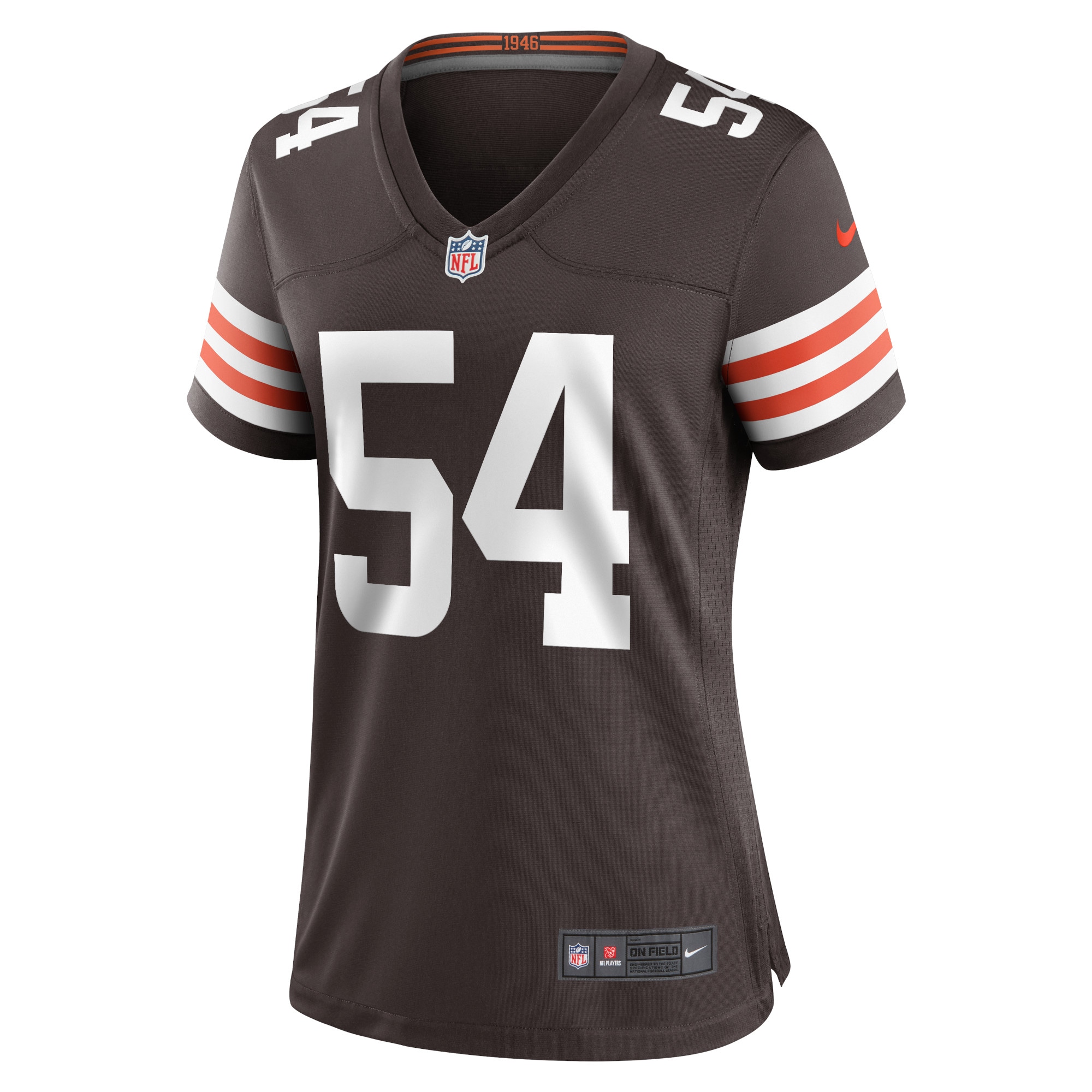 Willie Harvey Cleveland Browns Nike Women's Player Game Jersey - Brown - vstockx