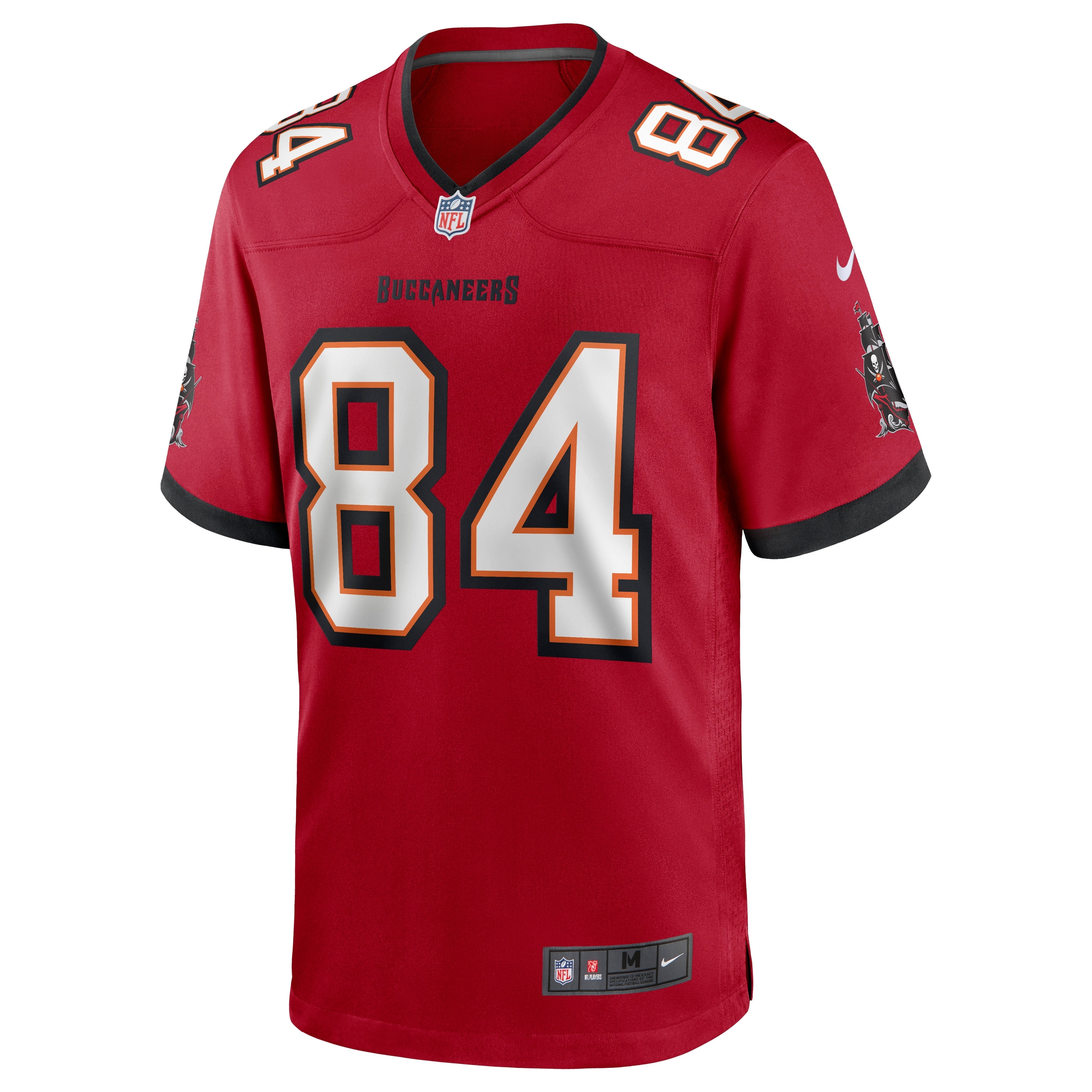 Men's Nike Cameron Brate Red Tampa Bay Buccaneers Game Jersey - vstockx
