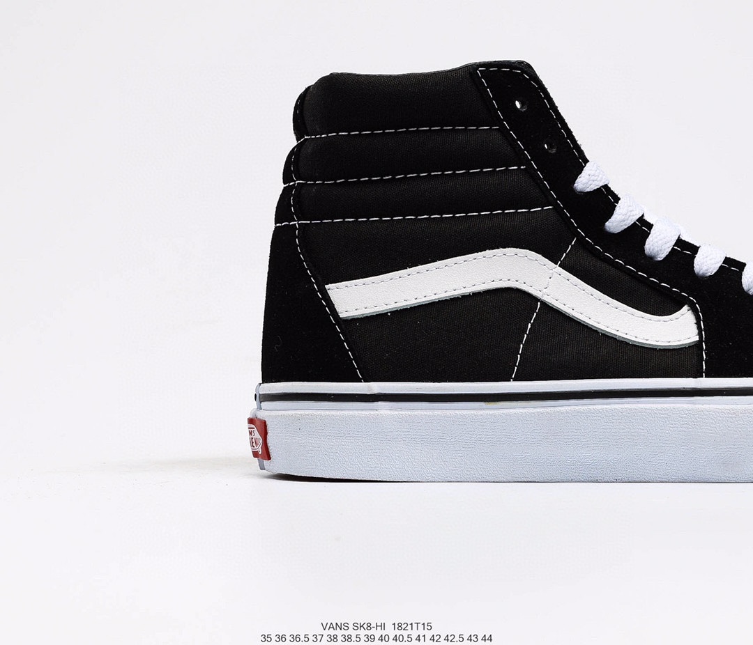 Vans Sk8-Hi Black White - vstockx