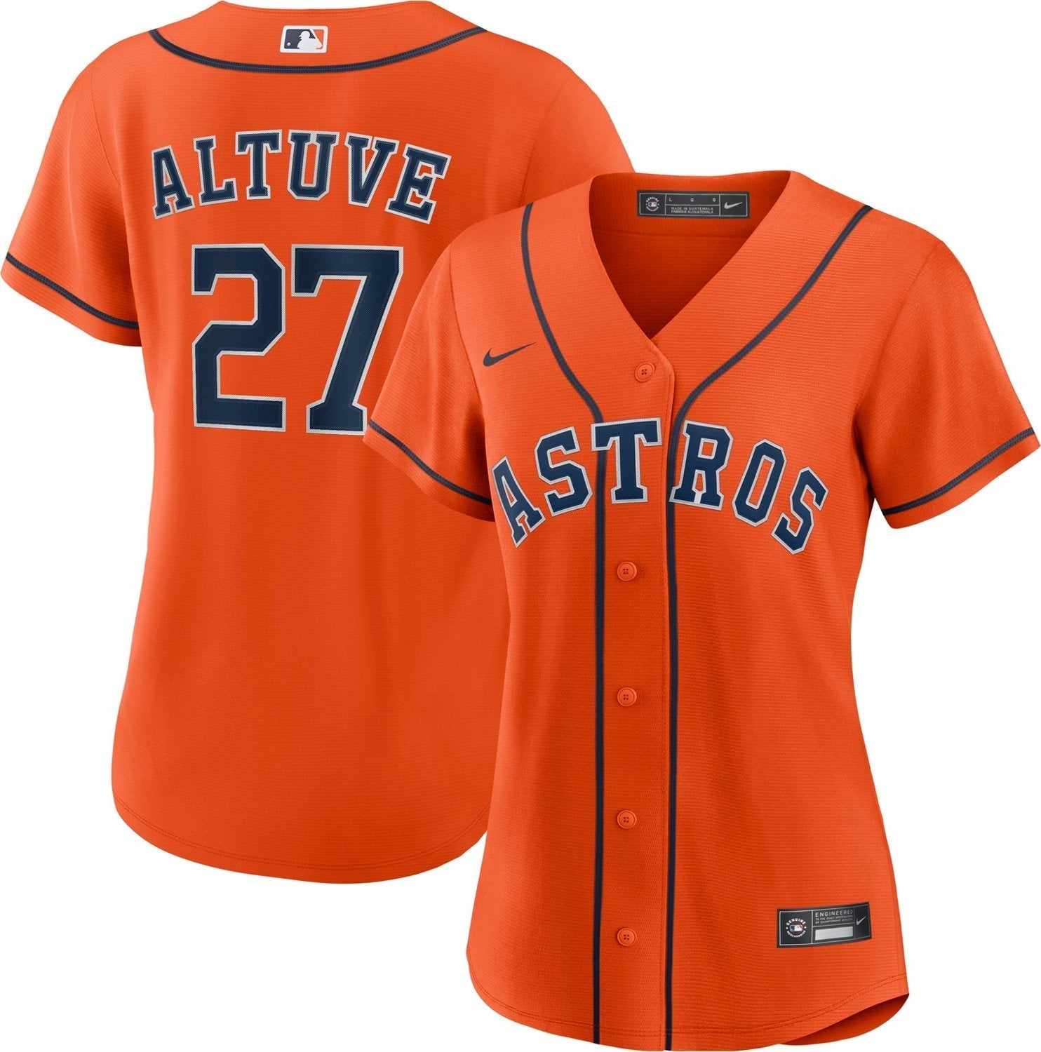 Nike Women's Houston Astros Jos Altuve #27 Official Replica Jersey - vstockx