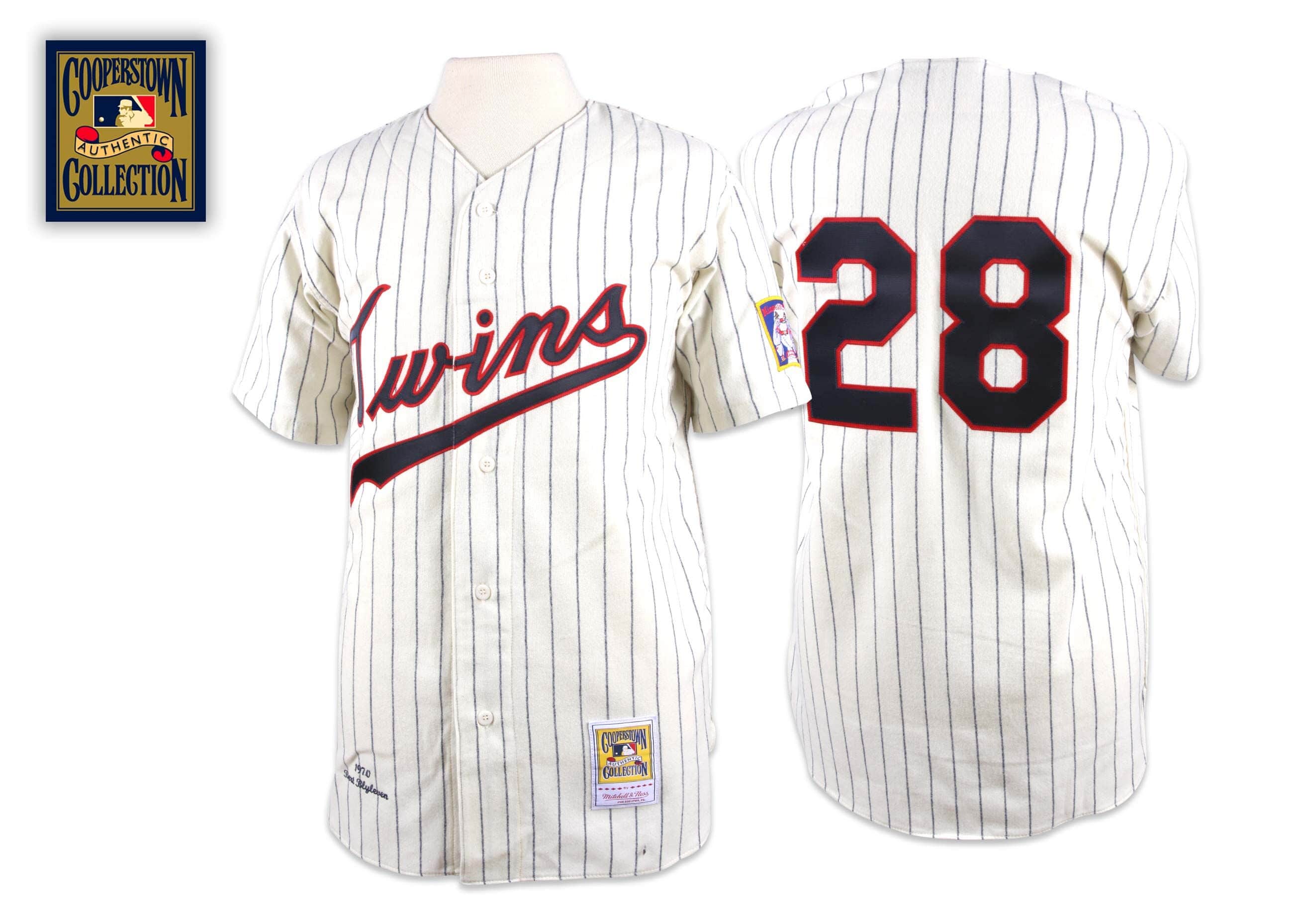 Bert Blyleven 1970 Authentic Jersey Minnesota Twins - vstockx