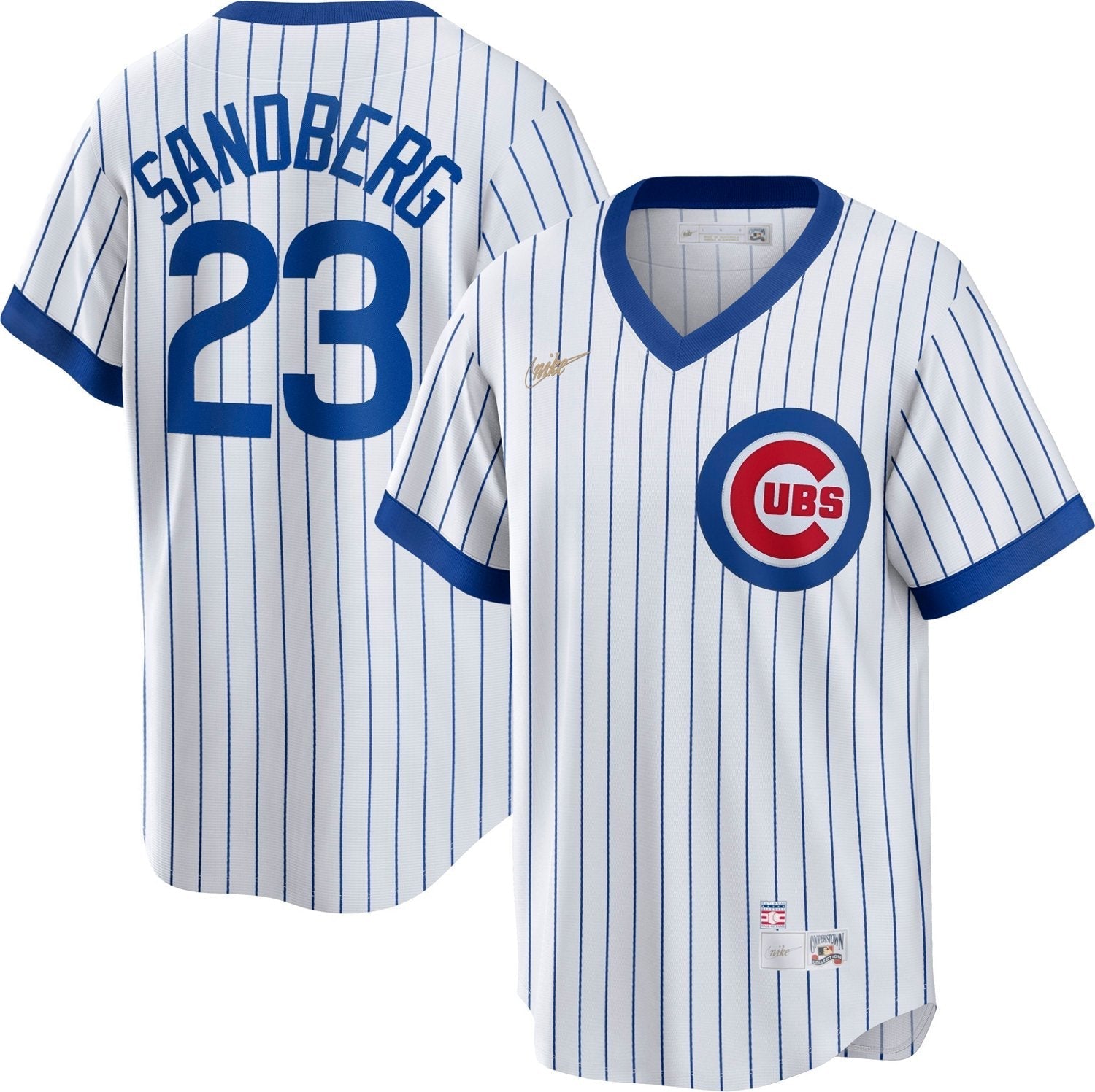 Nike Men's Chicago Cubs Sandberg Official Cooperstown Jersey - vstockx