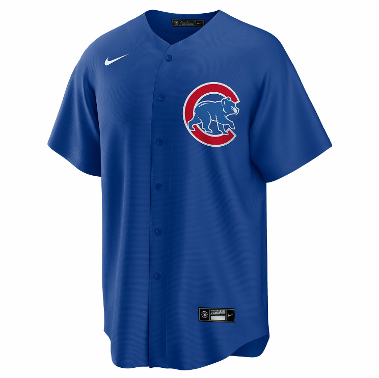 Men's Christopher Morel Chicago Cubs Alternate Blue Premium Stitch Replica Jersey - vstockx