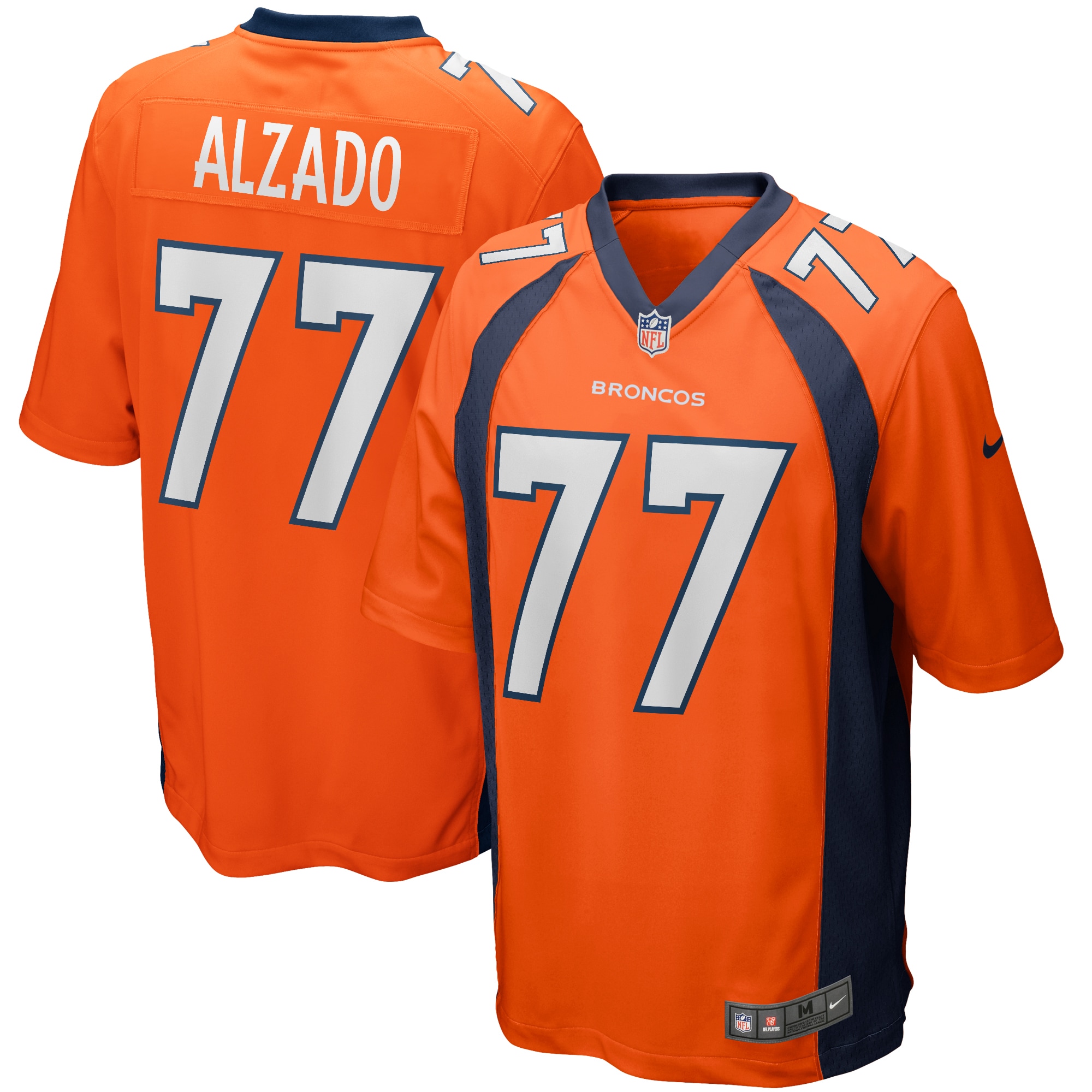 Lyle Alzado Denver Broncos Nike Game Retired Player Jersey - Orange - vstockx