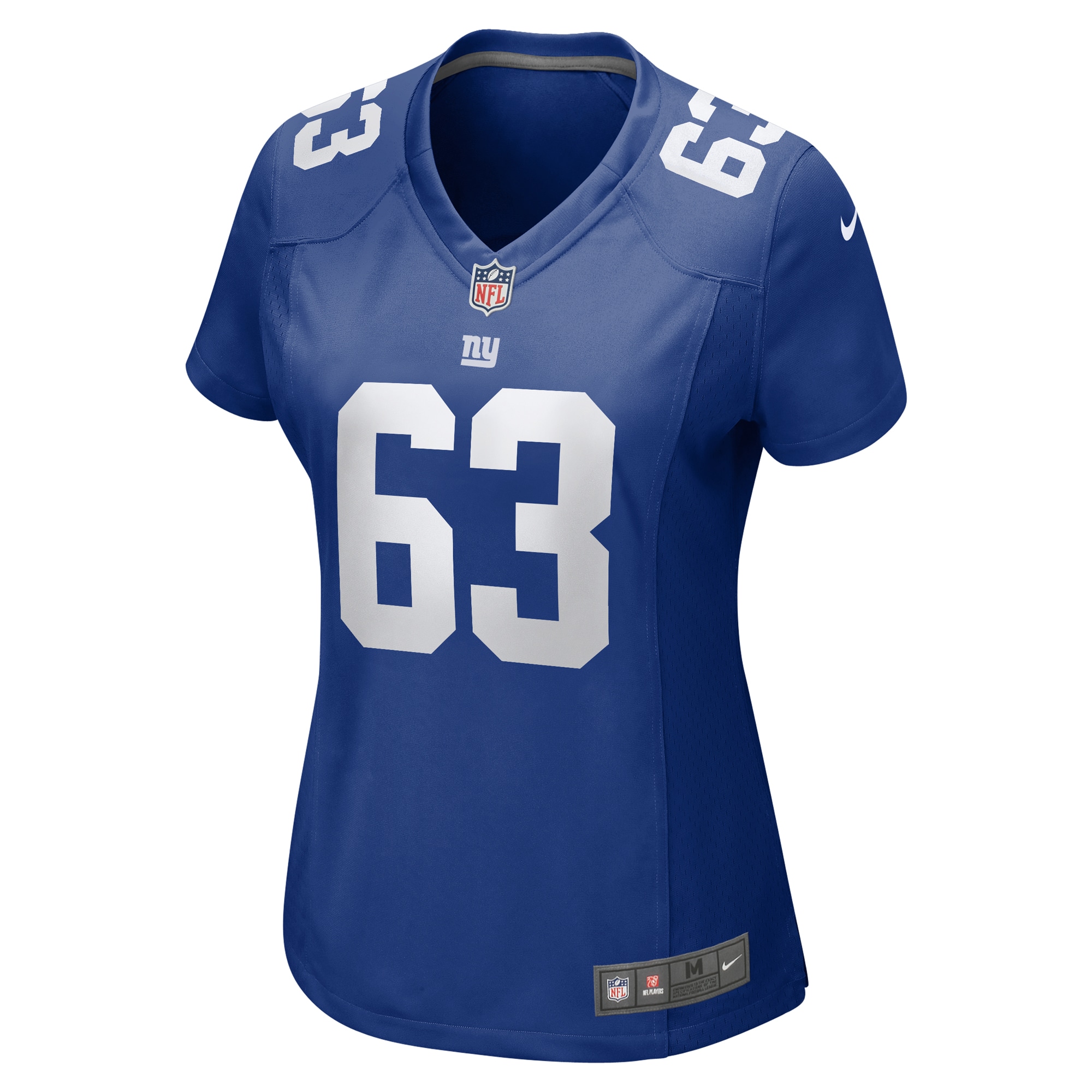 JC Hassenauer New York Giants Nike Women's Team Game Jersey - Royal - vstockx