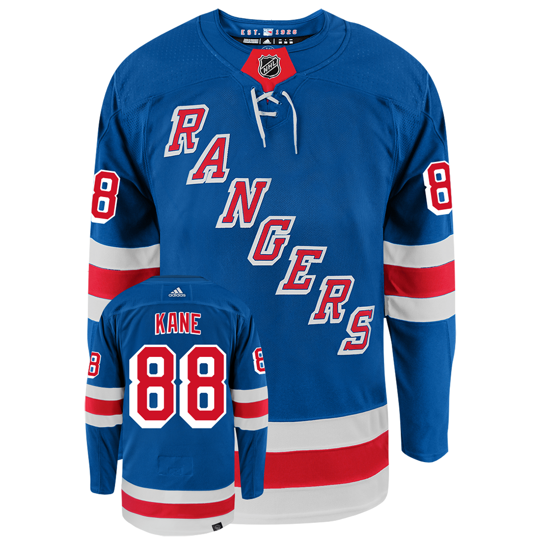 Patrick Kane New York Rangers Adidas Primegreen Authentic NHL Hockey Jersey - vstockx