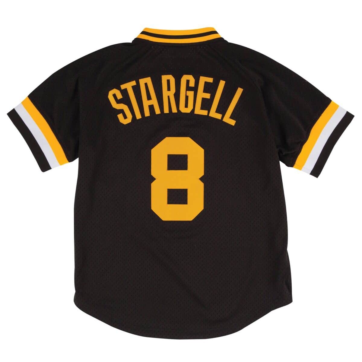 Authentic Mesh BP Jersey Pittsburgh Pirates 1982 Willie Stargell - vstockx