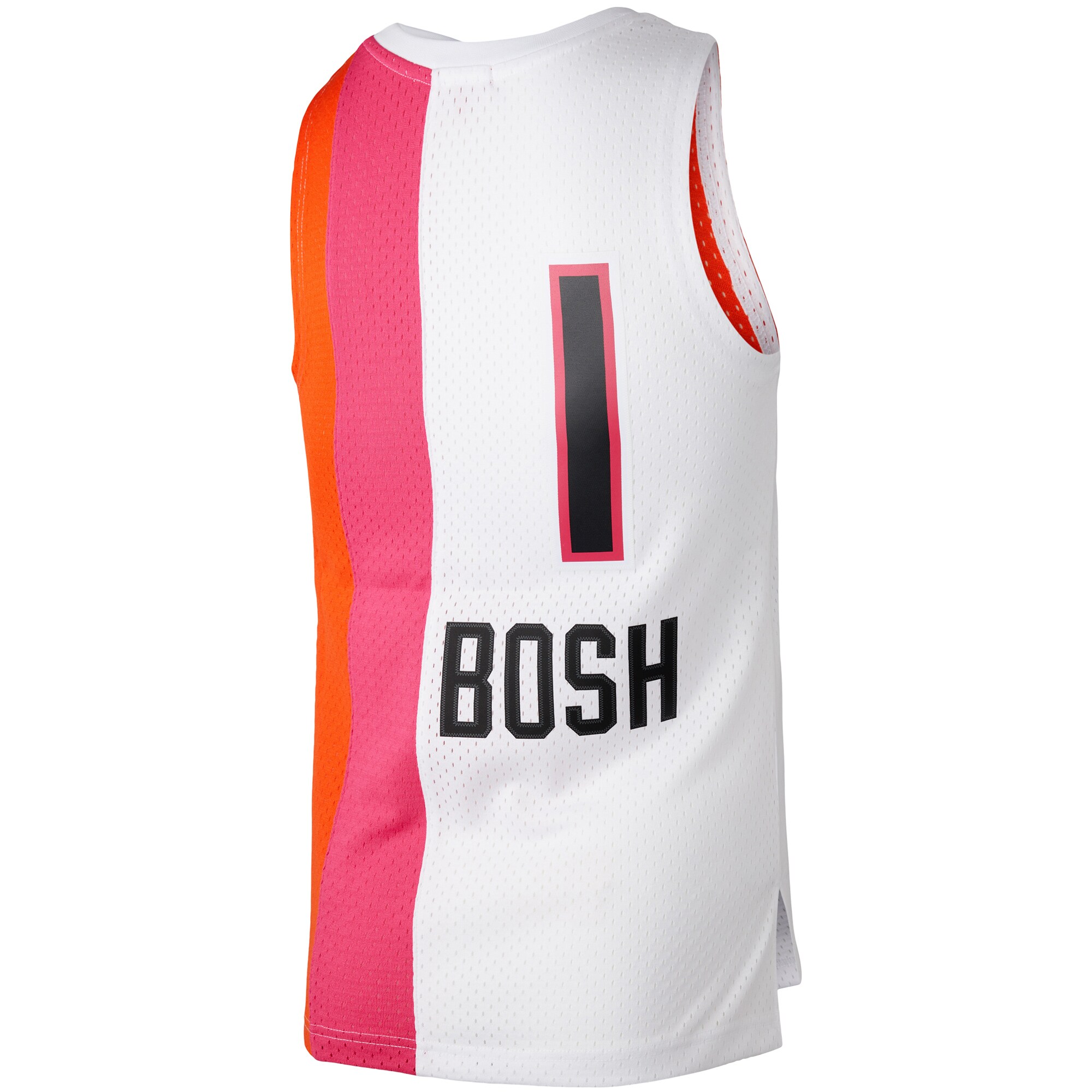 Chris Bosh Miami Heat Mitchell & Ness Women's Hardwood Classics 2011 Swingman Jersey - White - vstockx