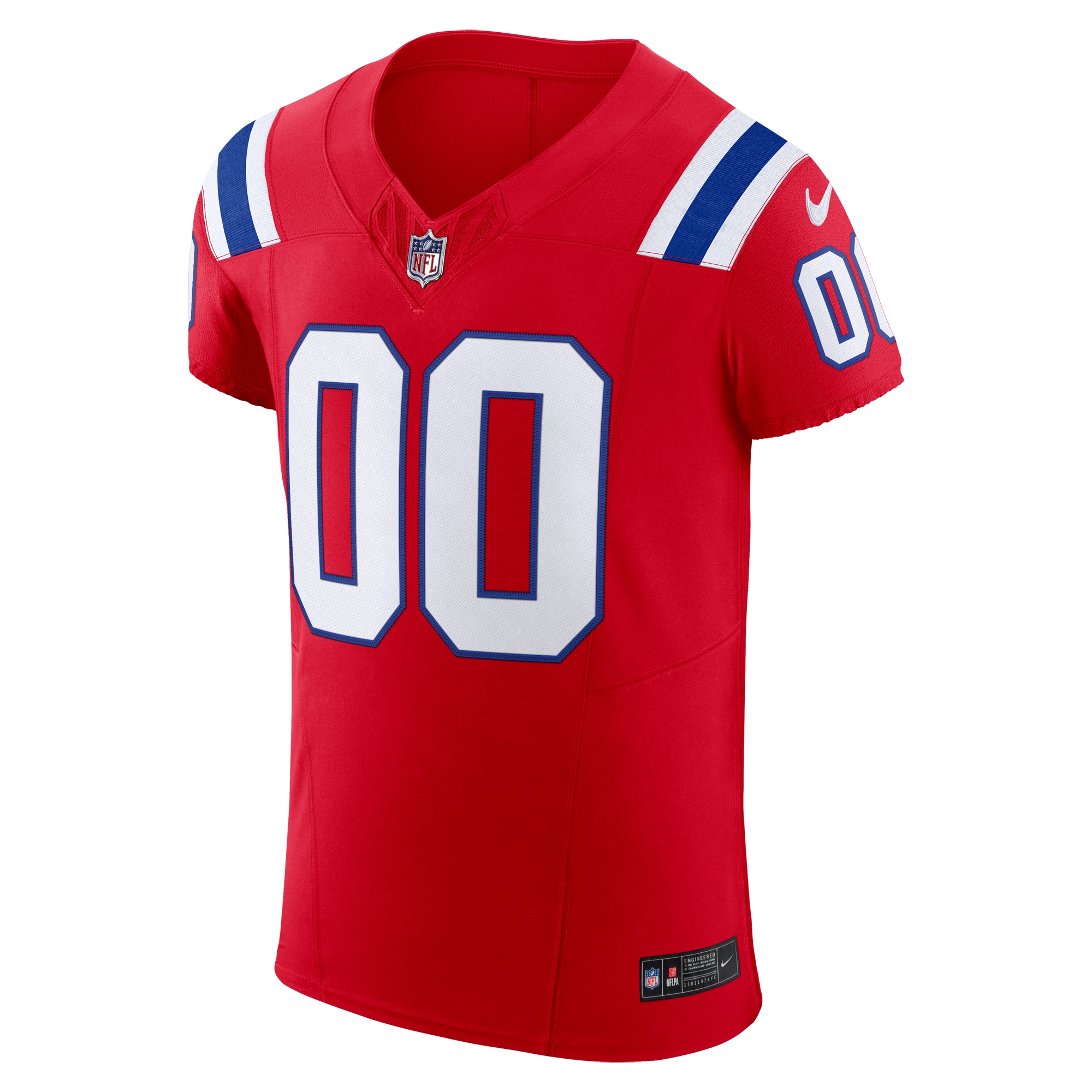 New England Patriots Nike Vapor F.U.S.E. Elite Custom Jersey - Red - vstockx
