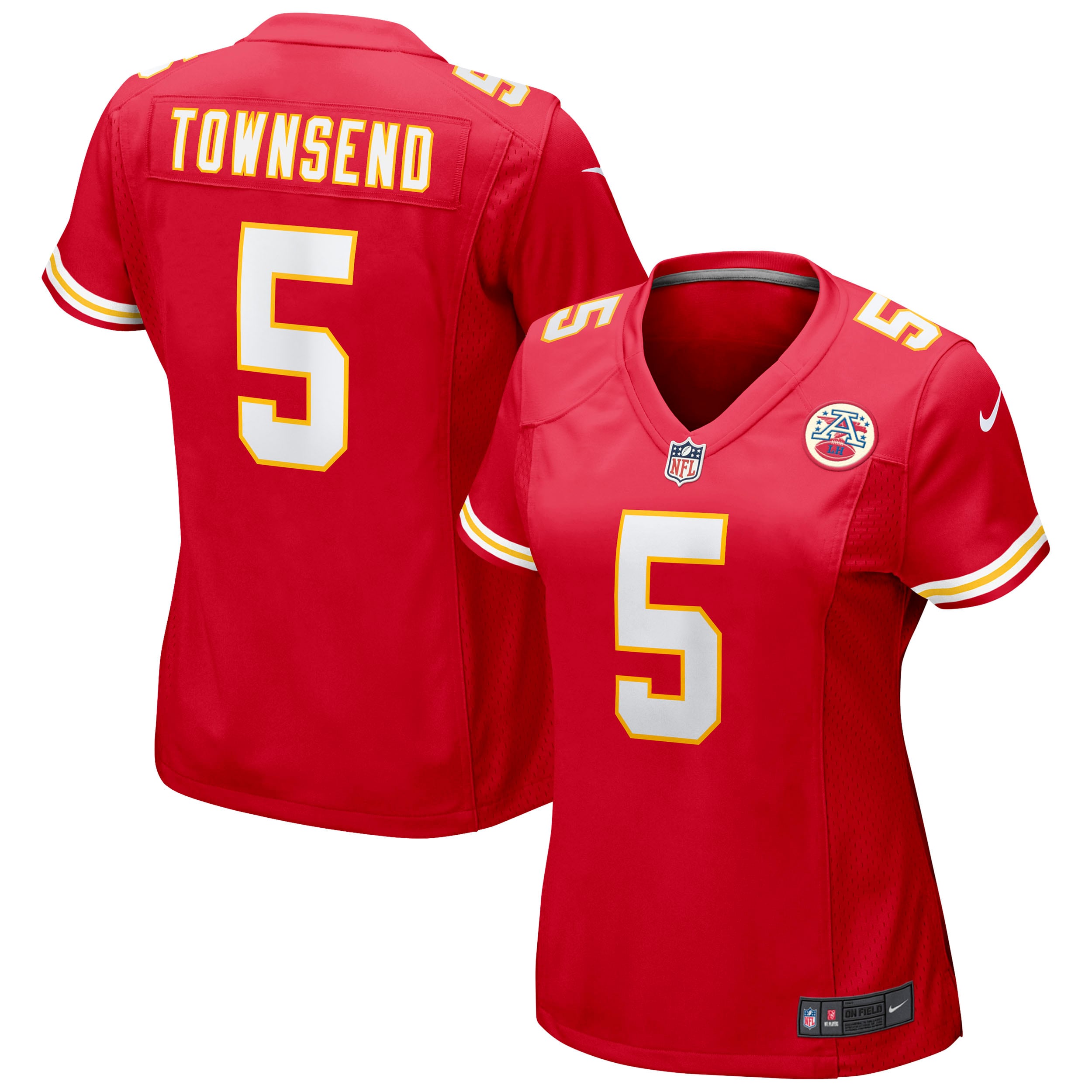 Tommy Townsend Kansas City Chiefs Nike Women's Game Jersey - Red - vstockx