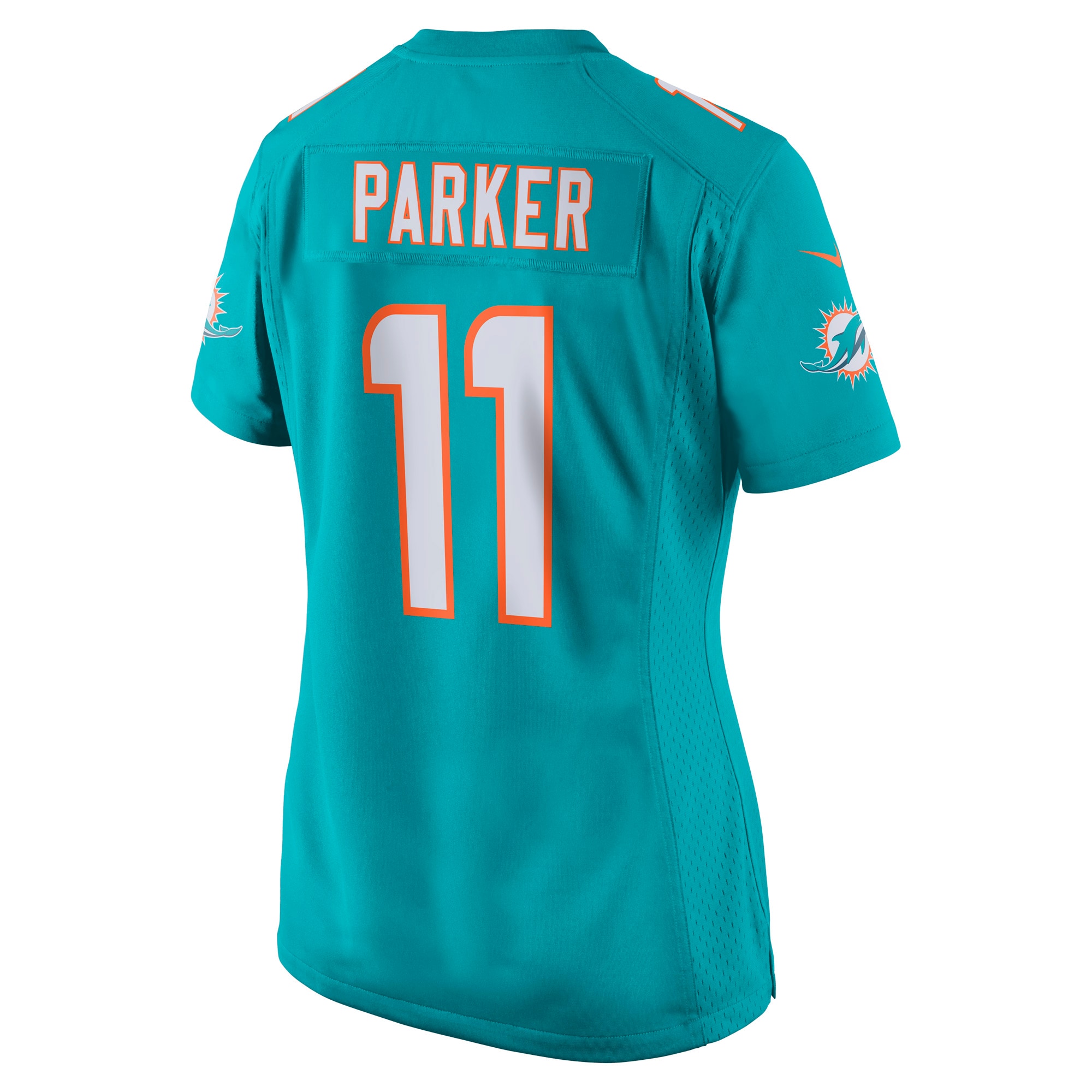 DeVante Parker Miami Dolphins Nike Women's New 2018 Game Jersey - Aqua - vstockx