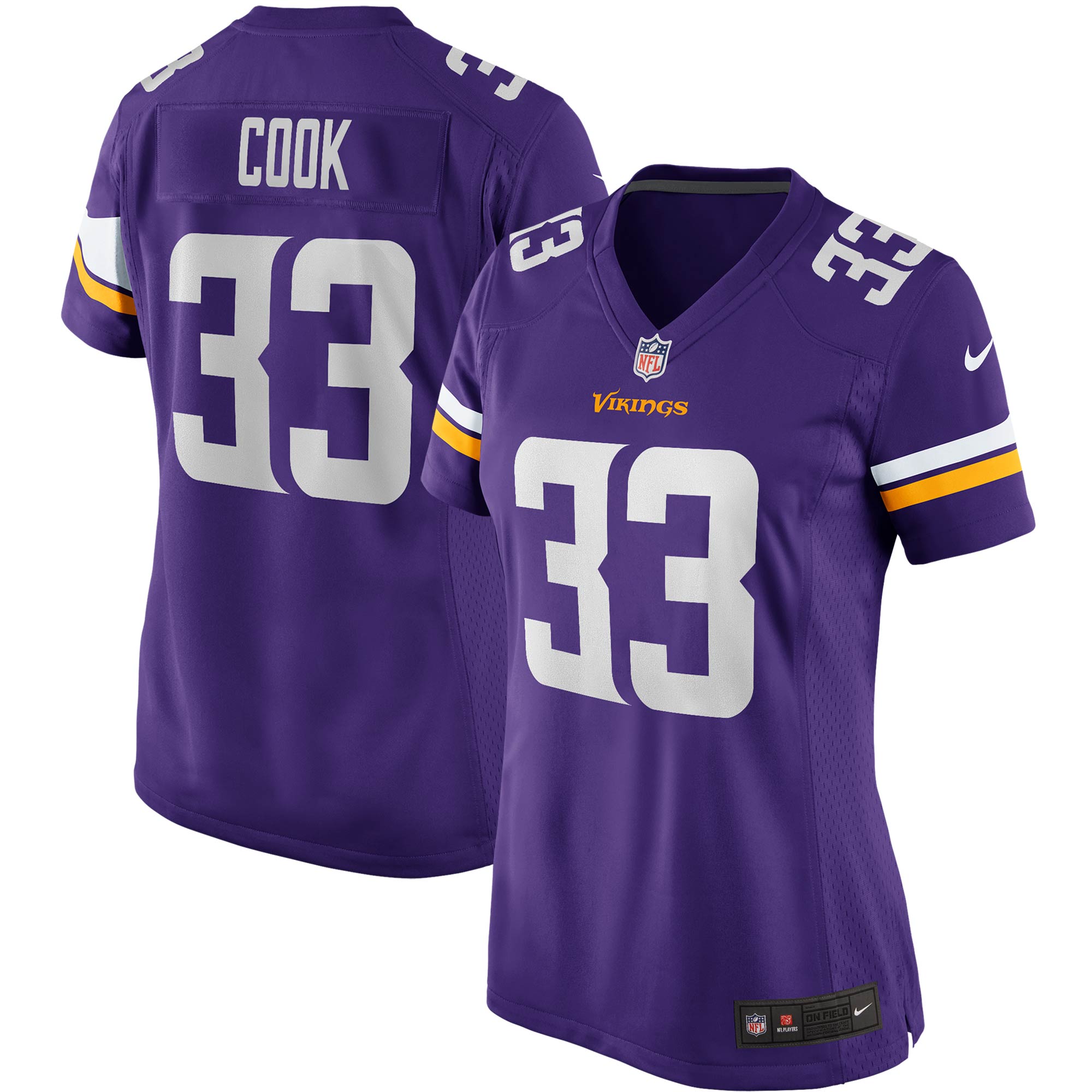 Dalvin Cook Minnesota Vikings Nike Women's Player Game Jersey - Purple - vstockx