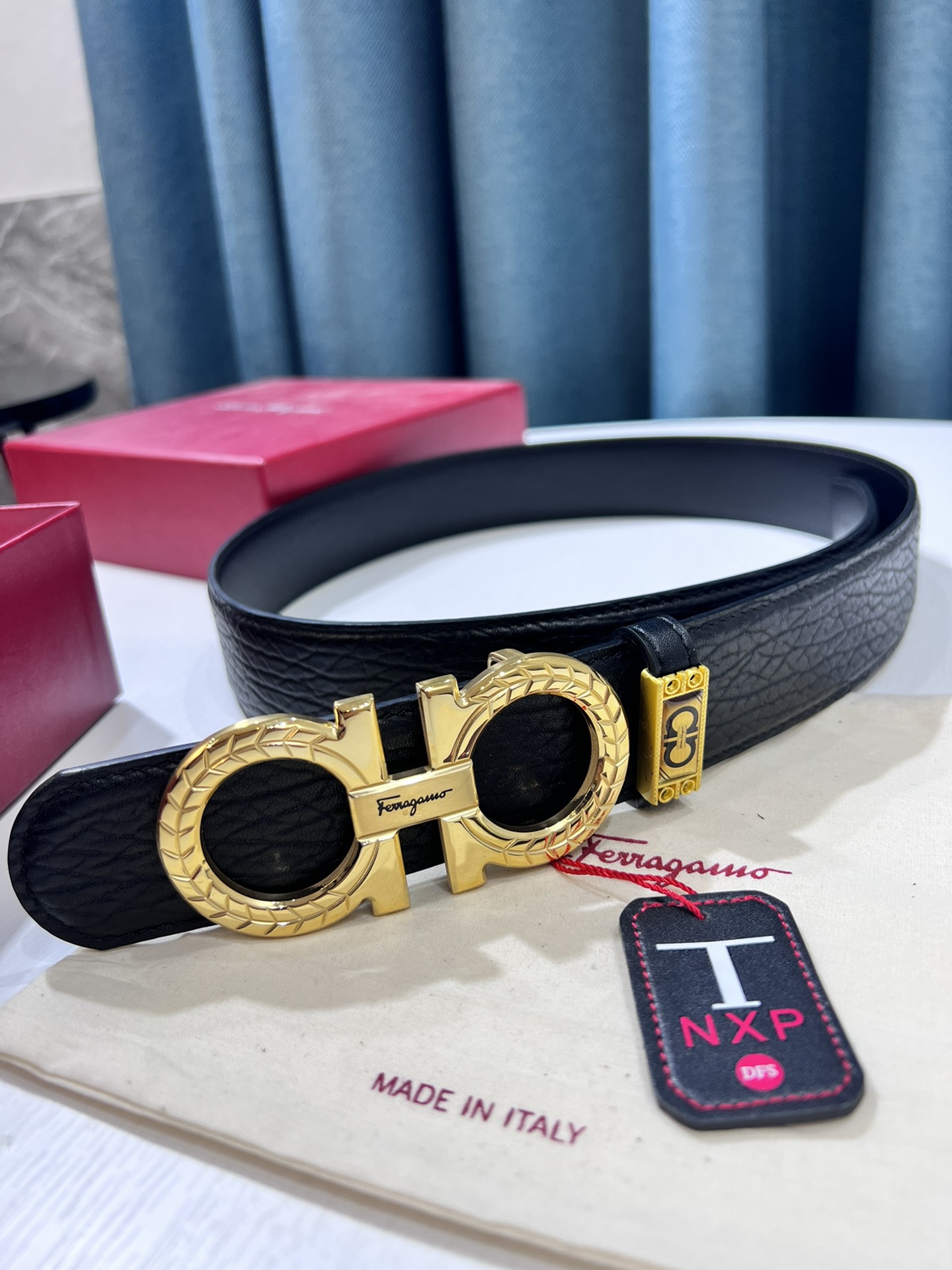 Streetwear Belt Ferragamo 319618 size:3.5cm - vstockx