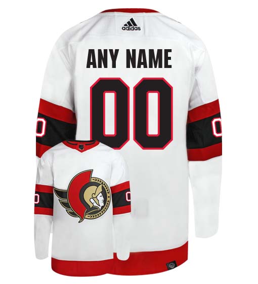 Customizable Ottawa Senators Adidas Primegreen Authentic NHL Hockey Jersey - vstockx