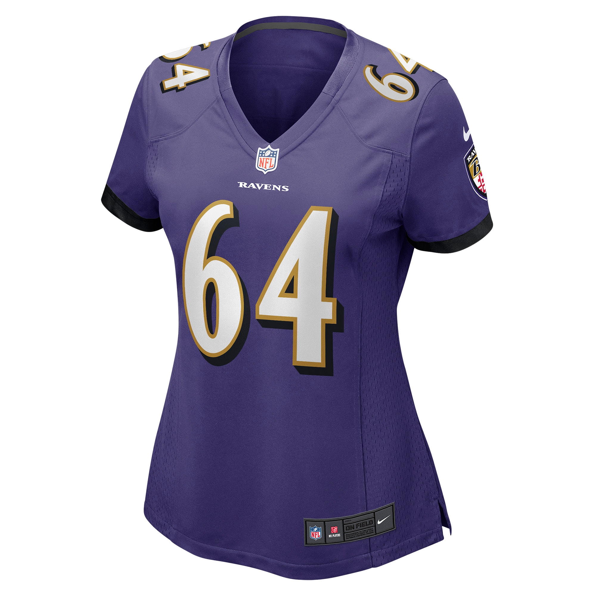 Tyler Linderbaum Baltimore Ravens Nike Women's Player Game Jersey - Purple - vstockx