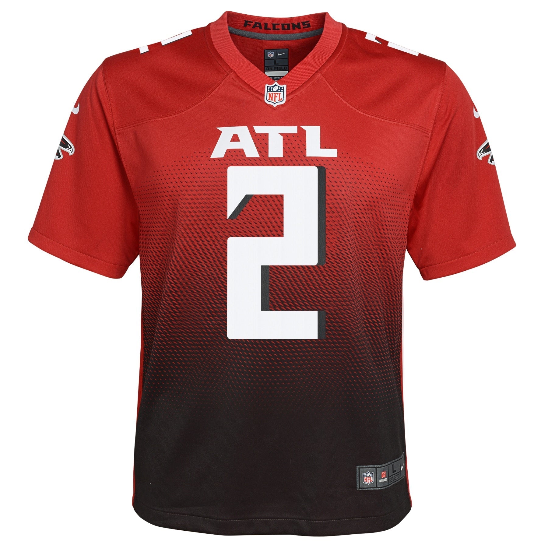 Youth Nike Matt Ryan Red Atlanta Falcons 2nd Alternate Game Jersey - vstockx